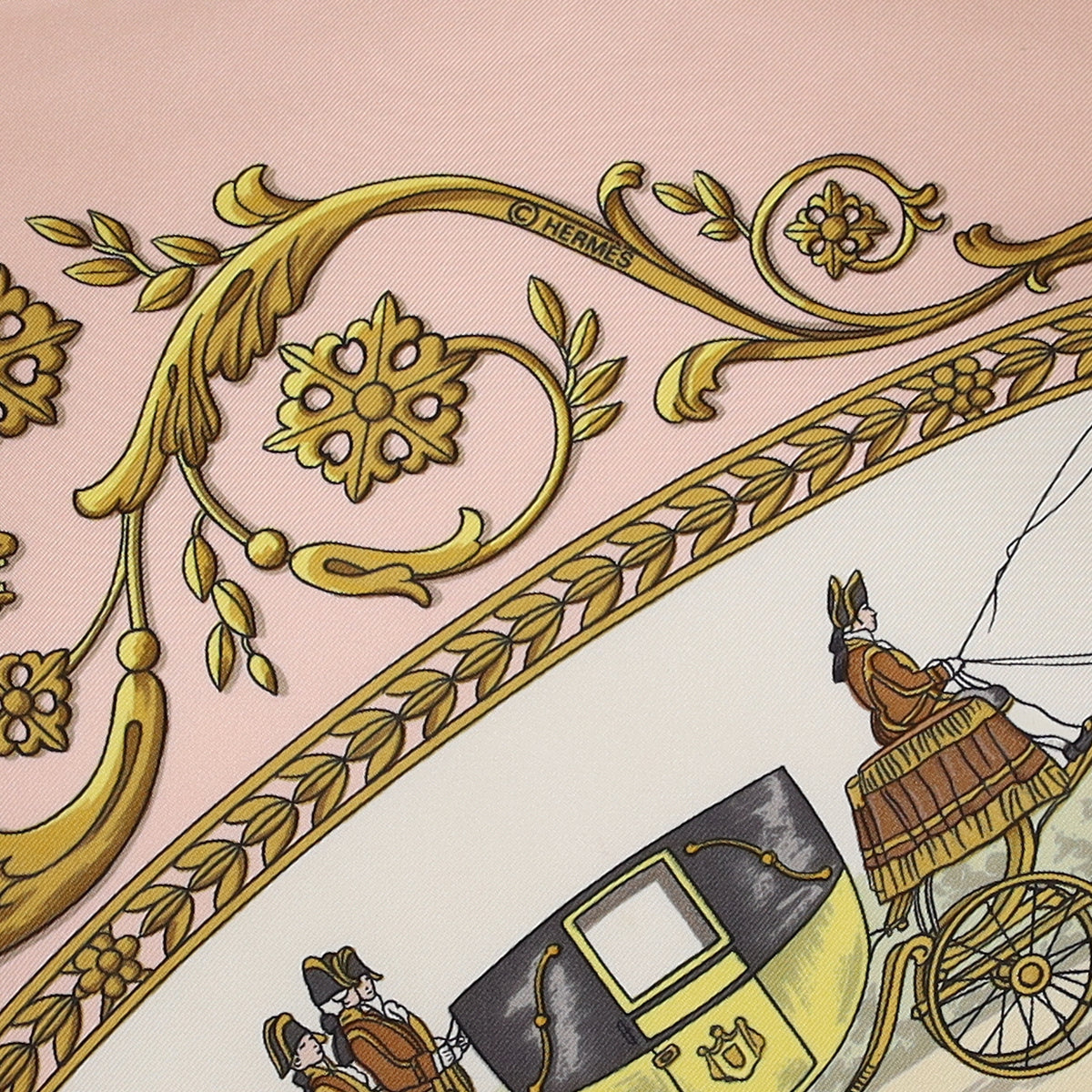 Hermès La Promenade de Longchamps Silk Scarf