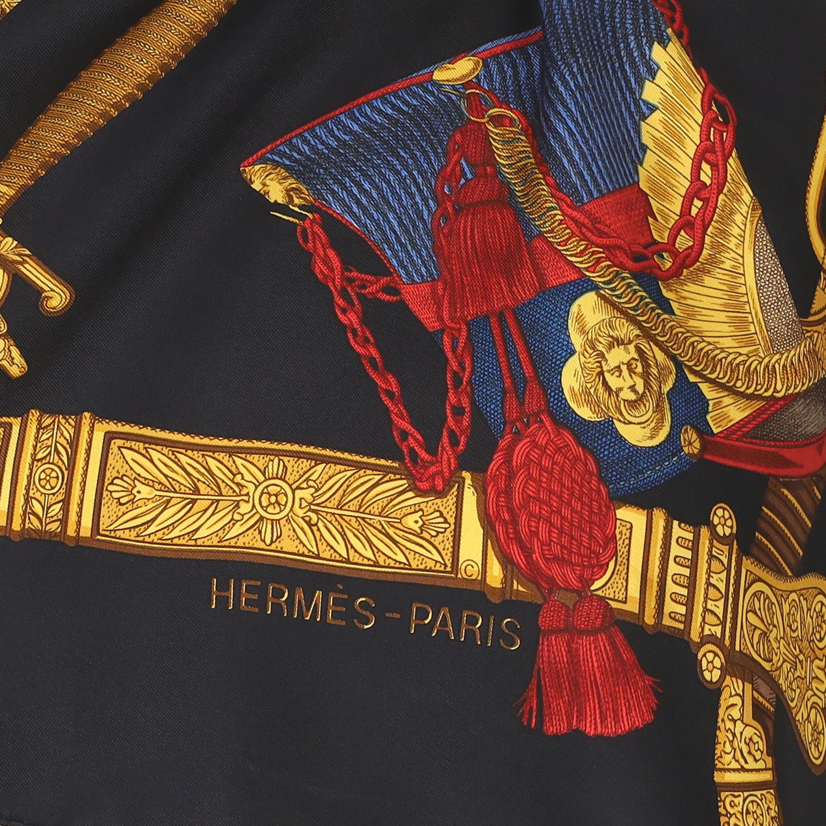 Hermès Grand Uniforme Silk Scarf