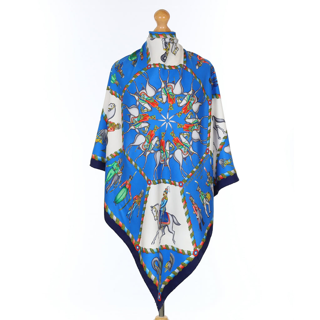 Hermès L'Armée Impériale Russe Silk Scarf