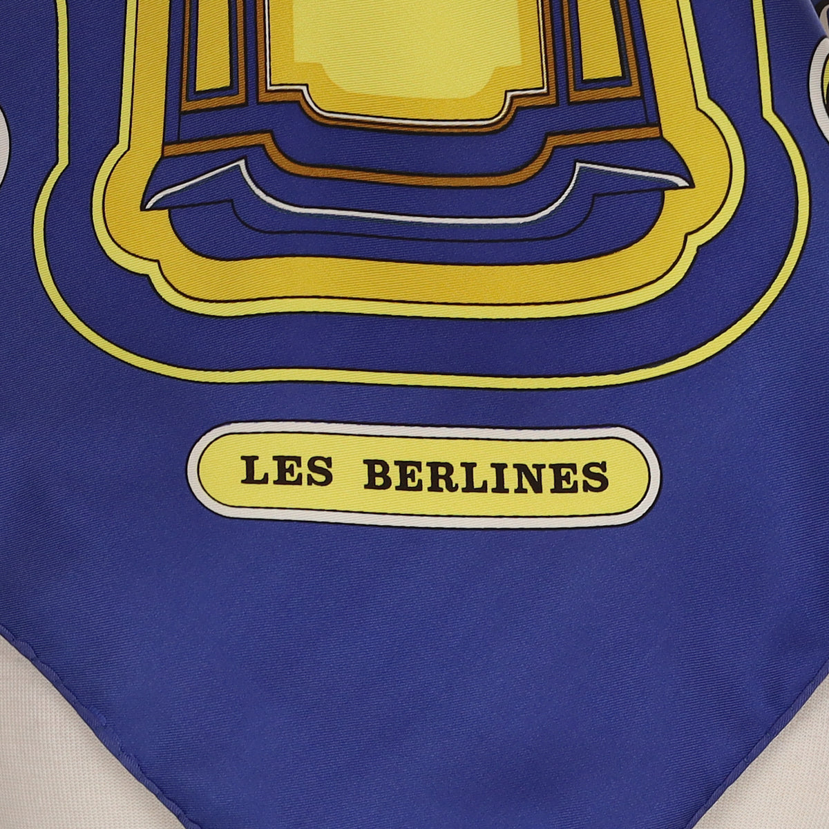 Hermès Les Berlines Vintage Silk Scarf