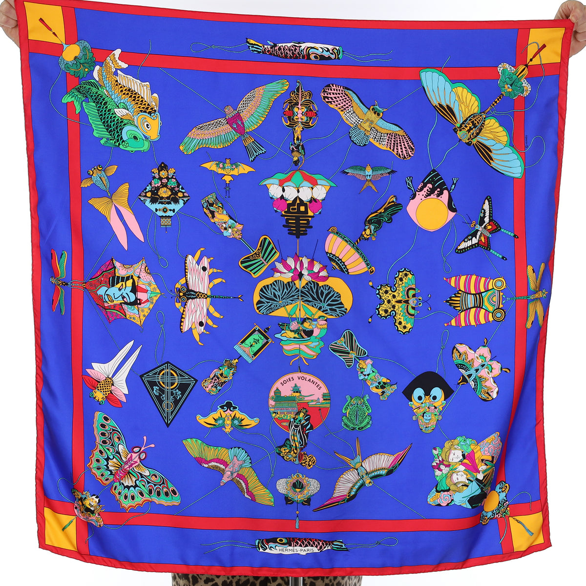 Hermès Soies Volantes Silk Scarf