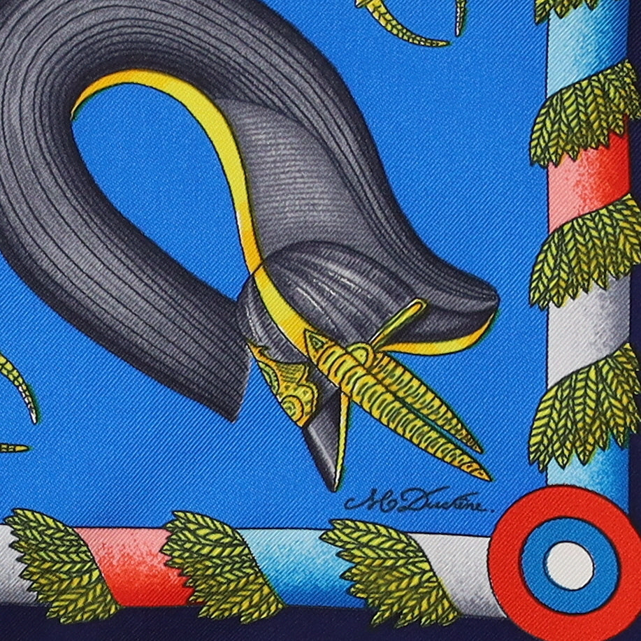 Hermès L'Armée Impériale Russe Silk Scarf
