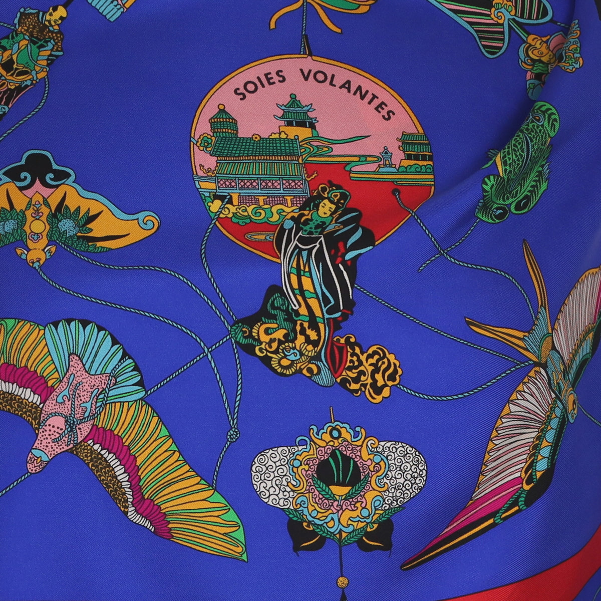 Hermès Soies Volantes Silk Scarf