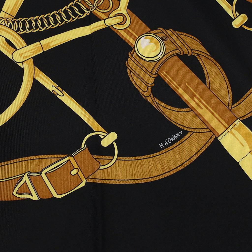 Pristine Boxed Hermès Eperon d'Or Silk Scarf