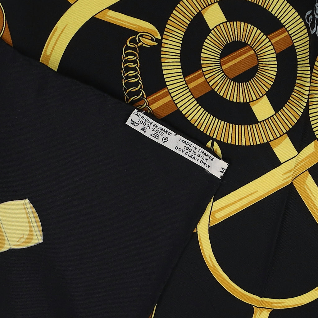 Pristine Boxed Hermès Eperon d'Or Silk Scarf