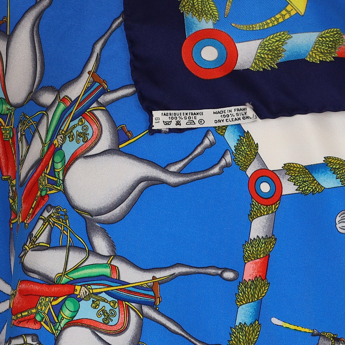 Hermès L'Armée Impériale Russe Silk Scarf
