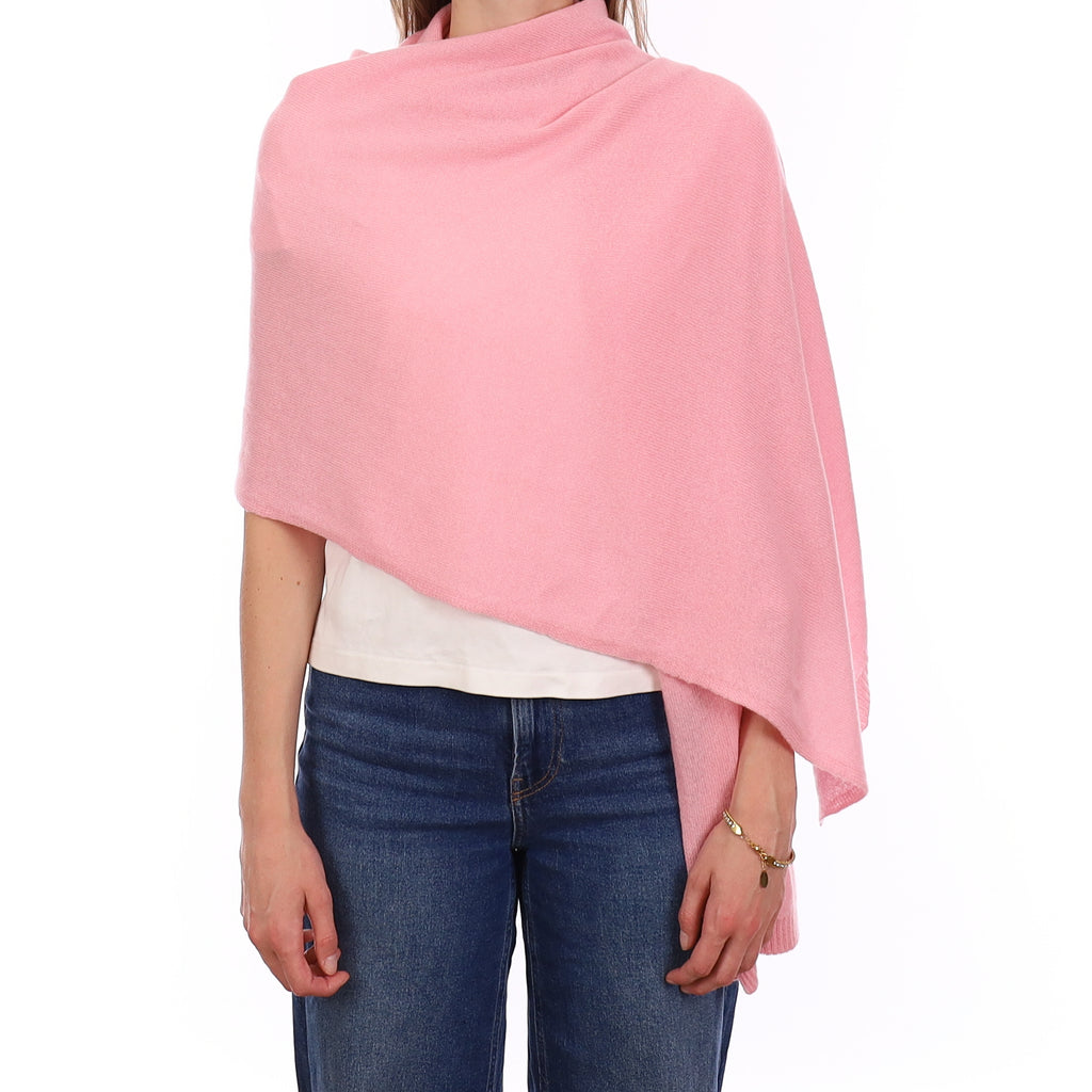 Brand New Candy Floss Recycled Cashmere Wrap