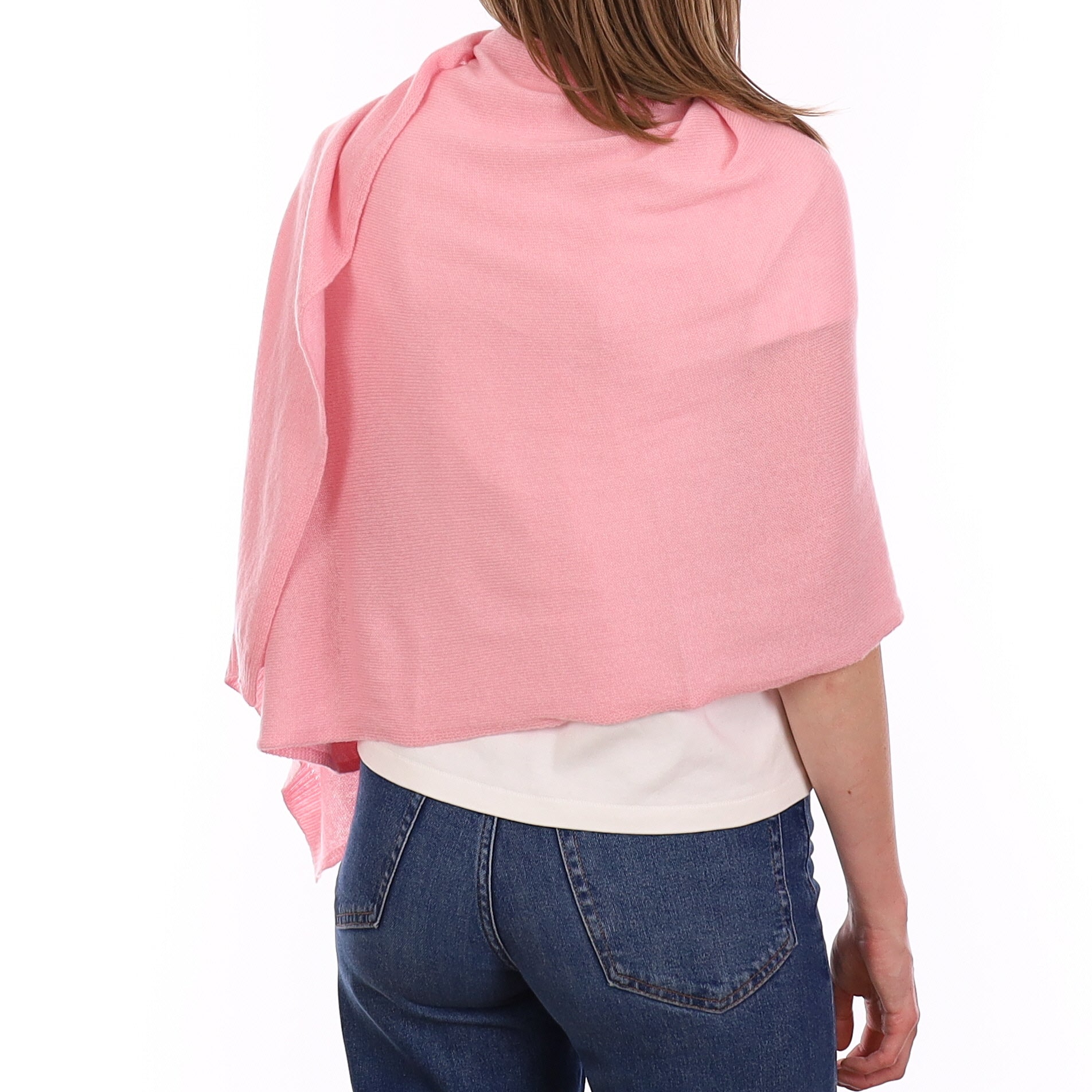 Brand New Candy Floss Recycled Cashmere Wrap