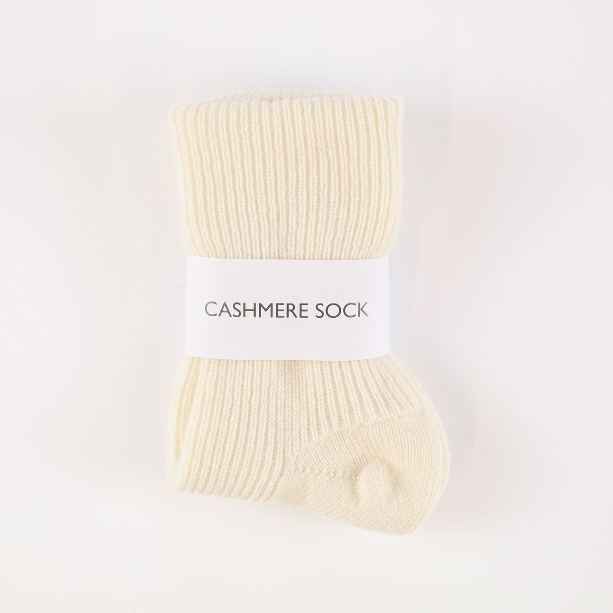 Brand New Scottish Ivory Ladies Cashmere Bed Socks