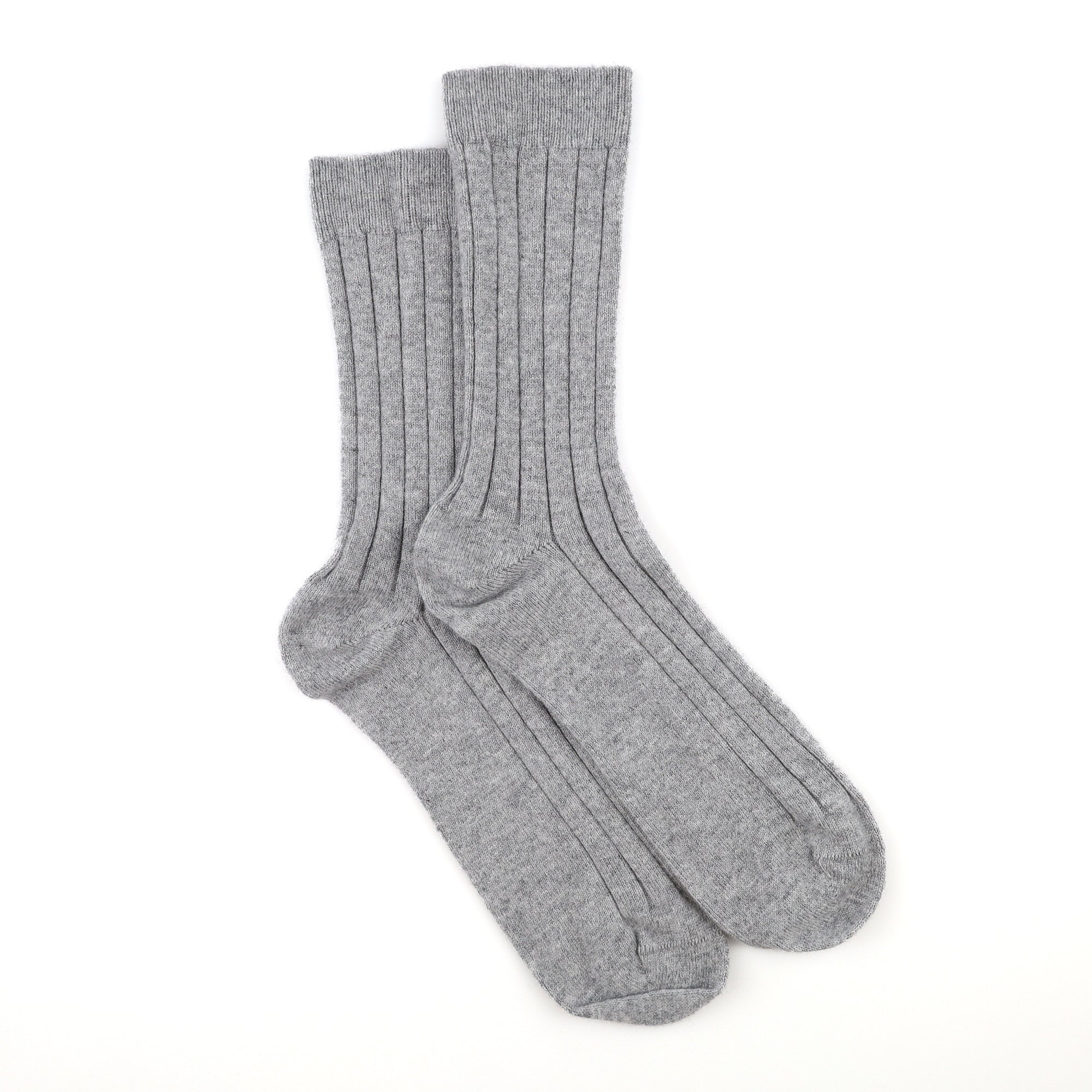 Men’s Brand New Scottish Smoke Grey Cashmere Every Day Socks UK 10-12
