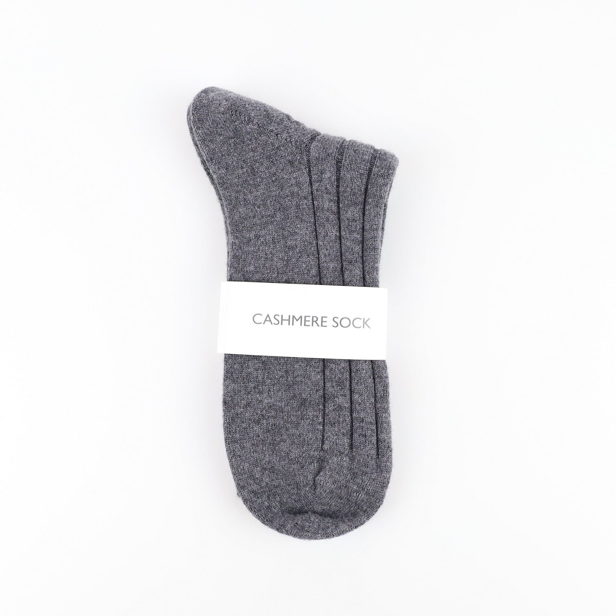 Men’s Brand New Scottish Slate Grey Cashmere Every Day Socks UK 7-9
