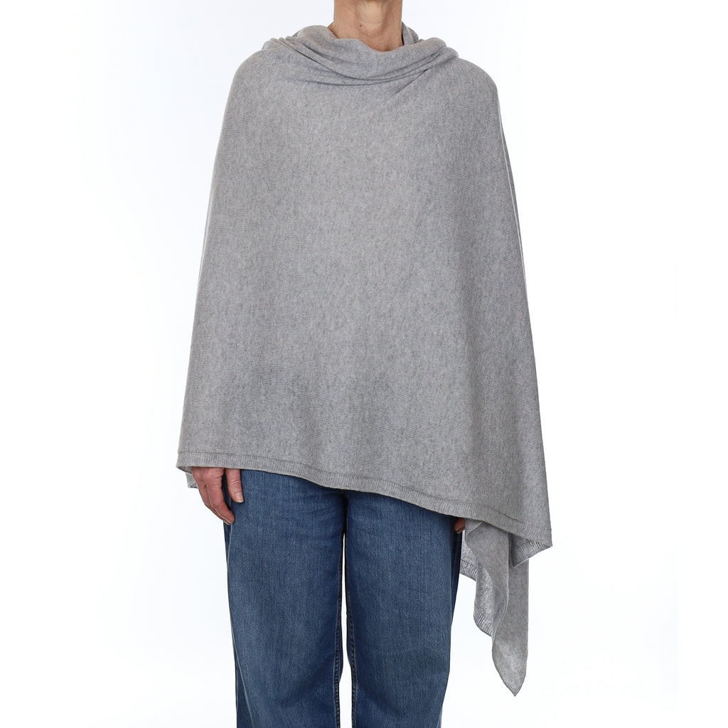 Brand New Scottish Smoke Grey Cashmere Wrap Extra Large
