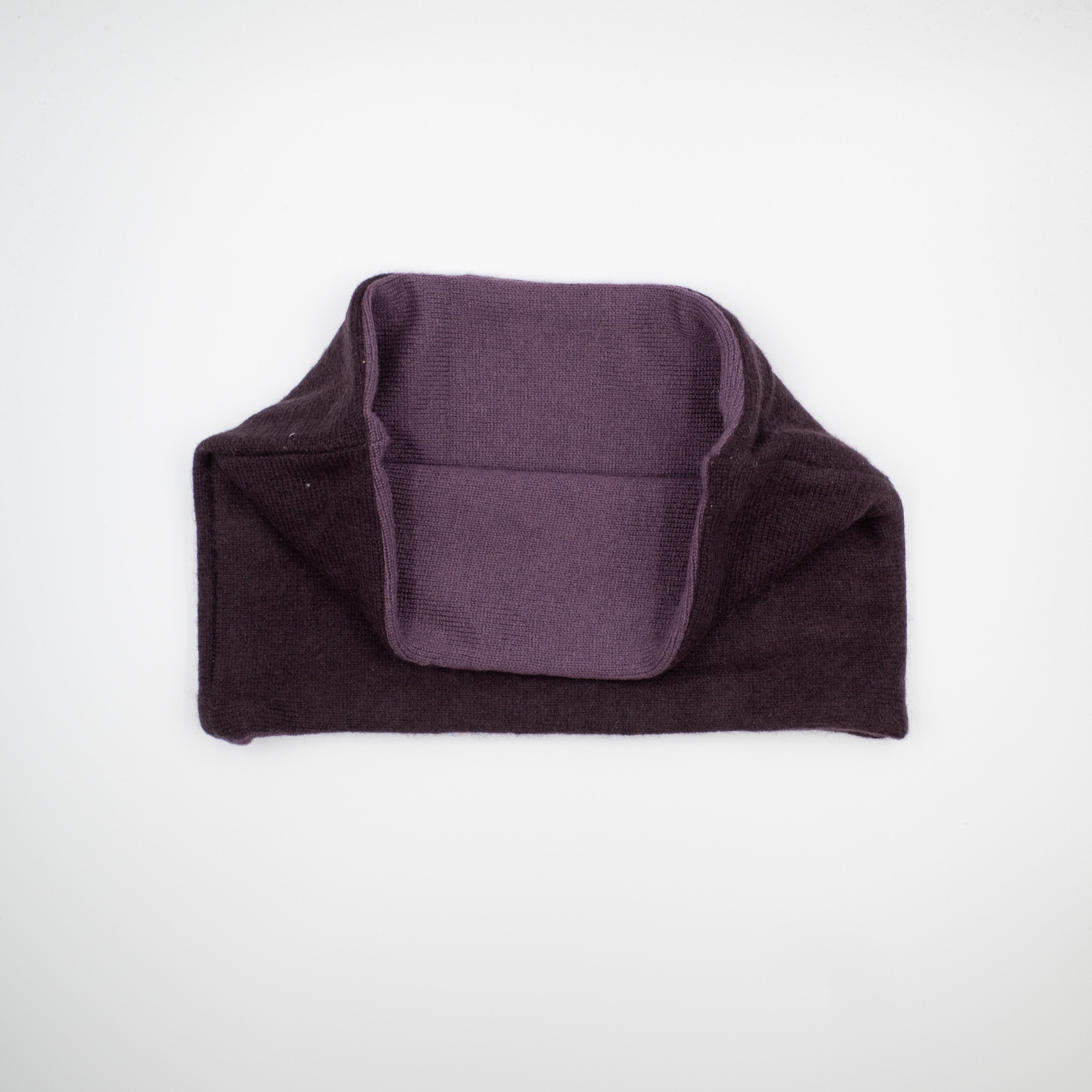 Men’s Aubergine and Blueberry Purple Neck Warmer