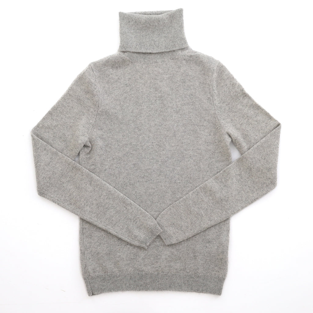 Children’s Smoke Grey Cashmere Polo Neck Age 12