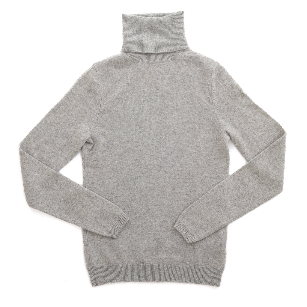 Children’s Smoke Grey Cashmere Polo Neck Age 12
