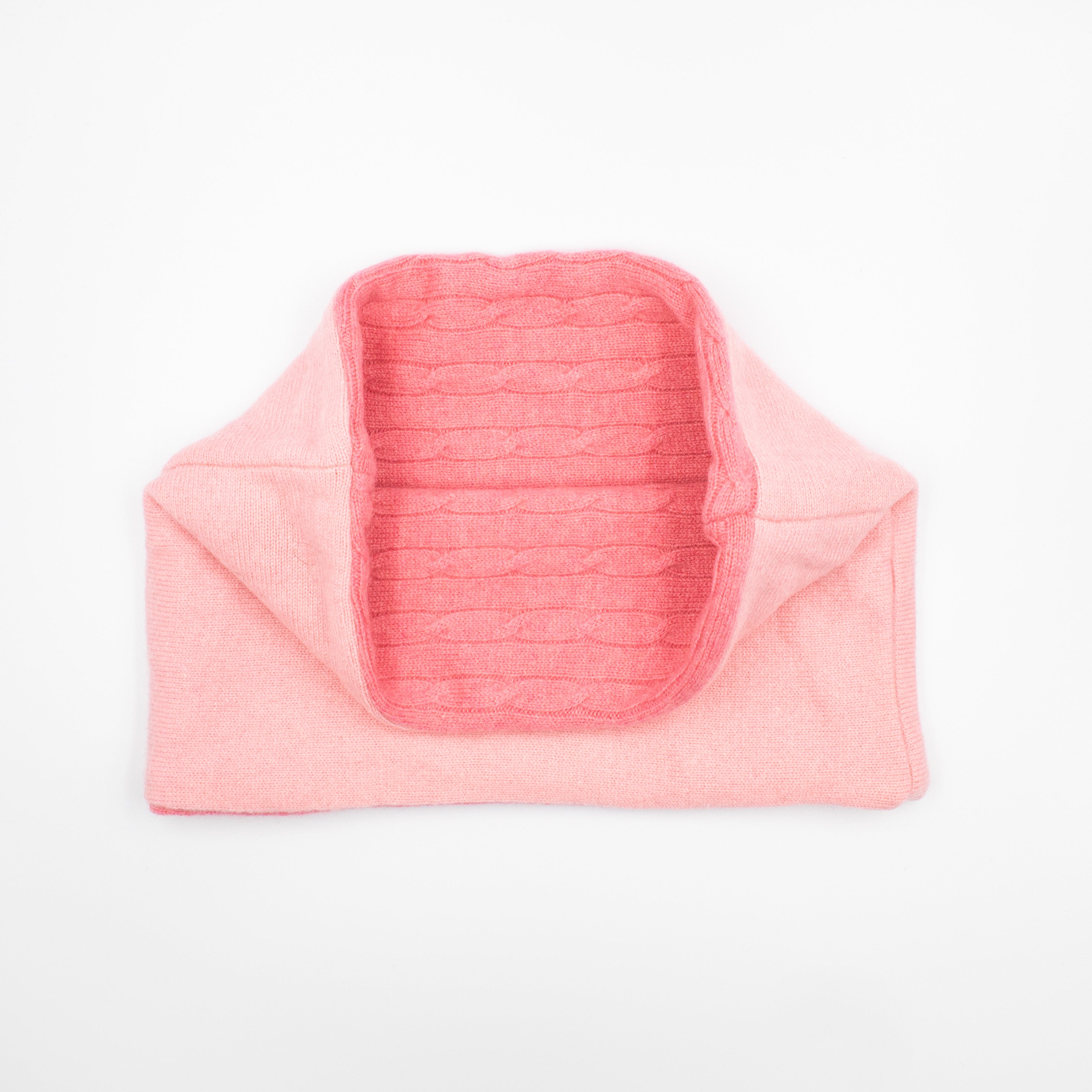 Candy and Flamingo Pink Neck Warmer