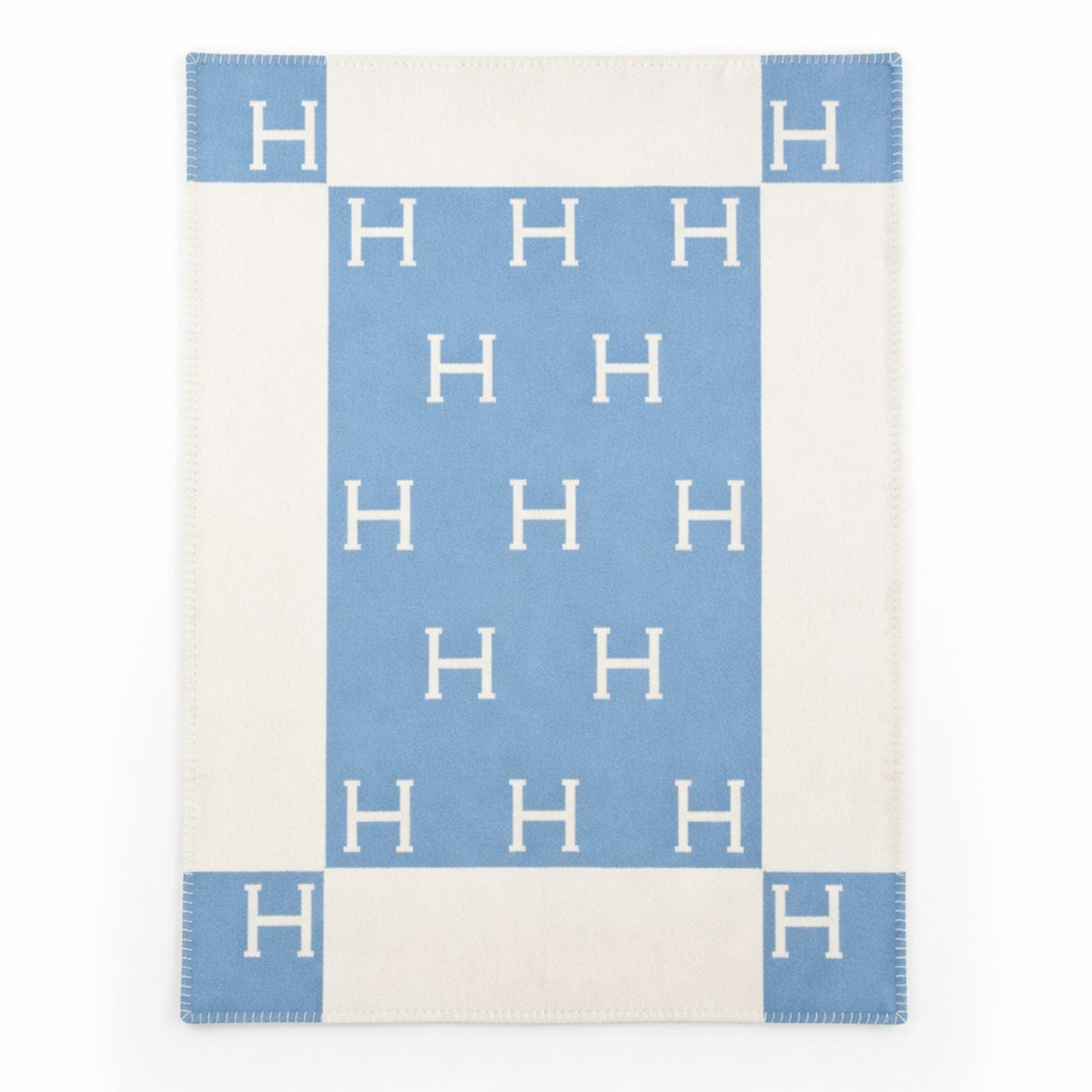 Pristine Boxed Hermès Avalon Baby Blanket