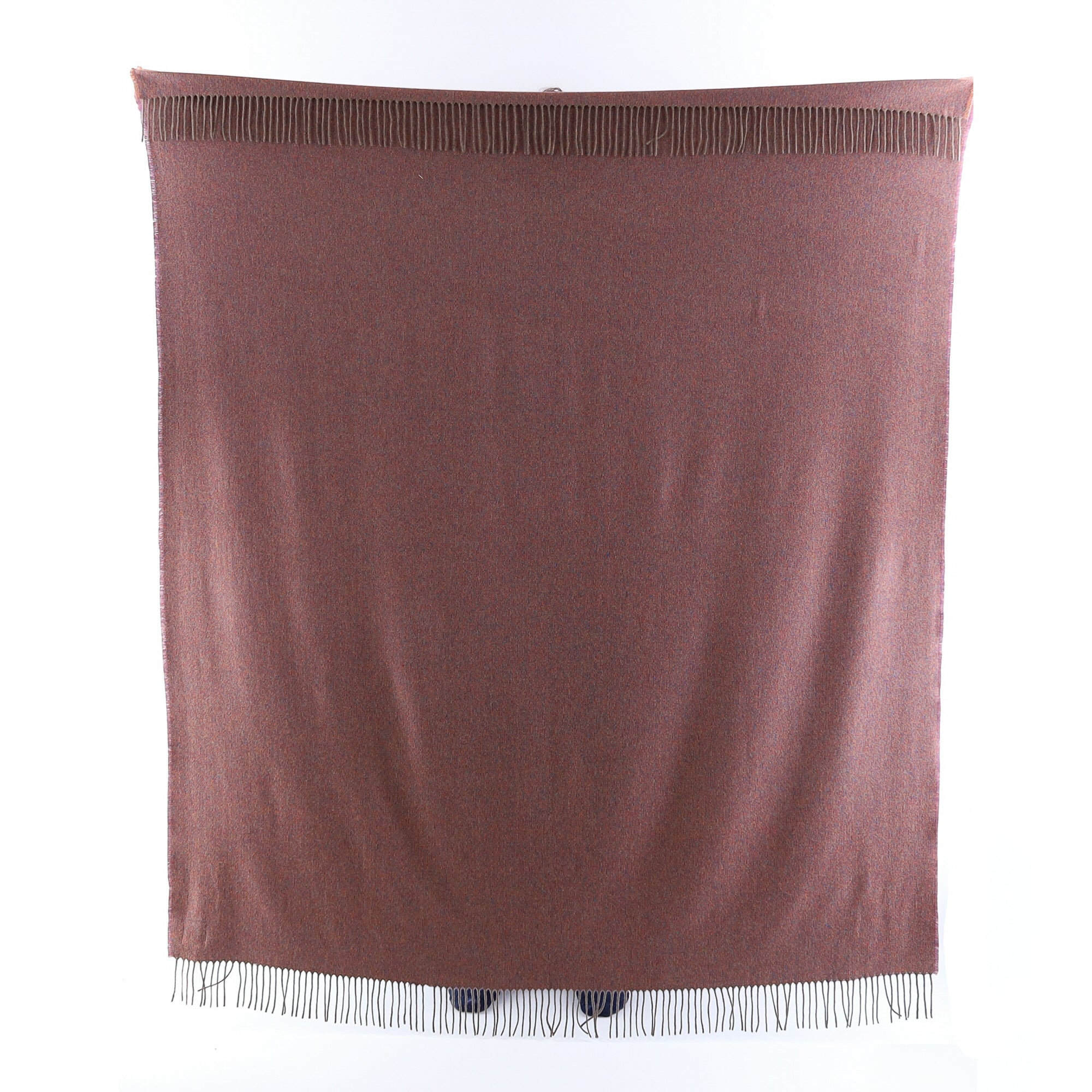 Brand New English Multicolour Marl Luxury Woven Cashmere Blanket