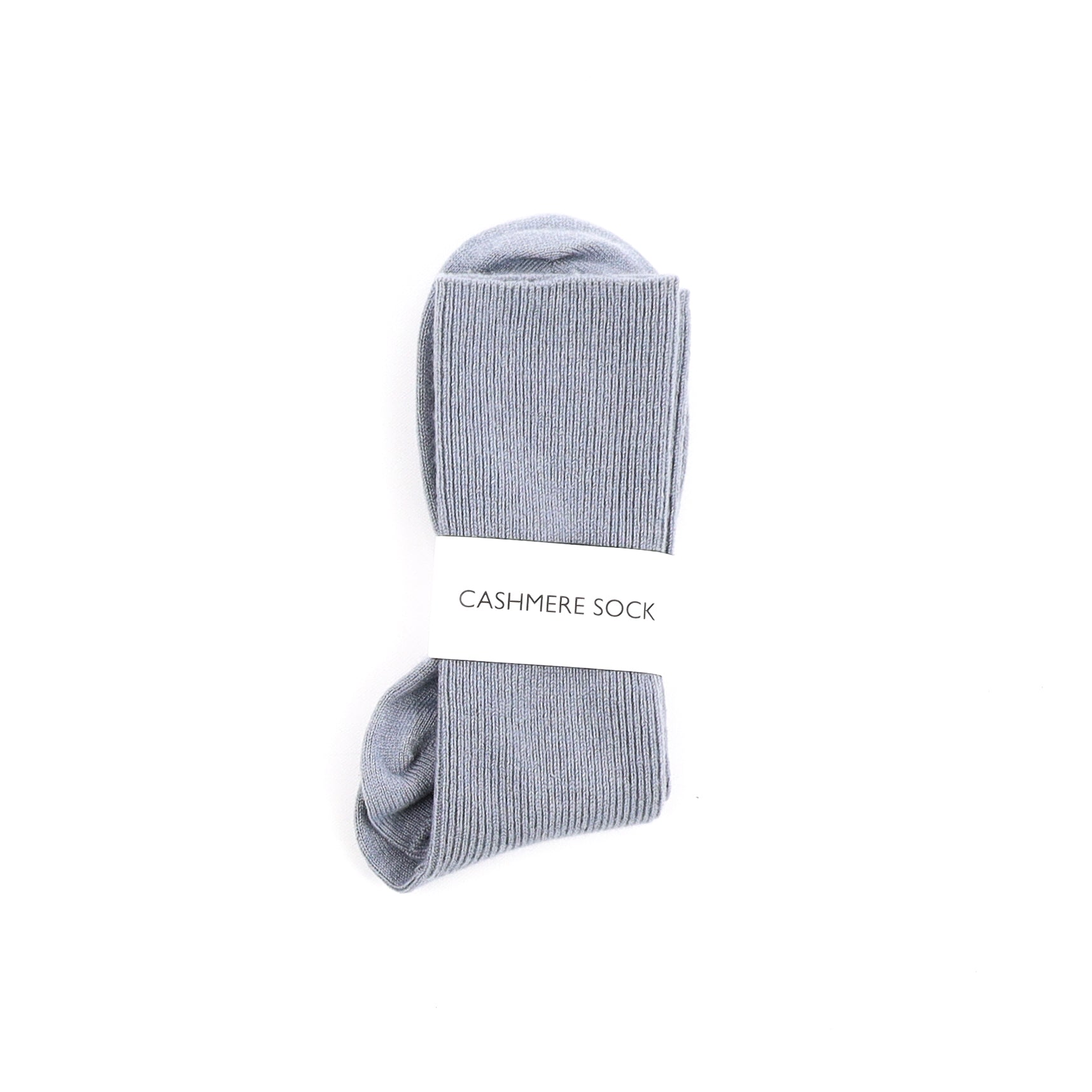 Brand New Scottish Steel Blue Ladies Cashmere Every Day Socks