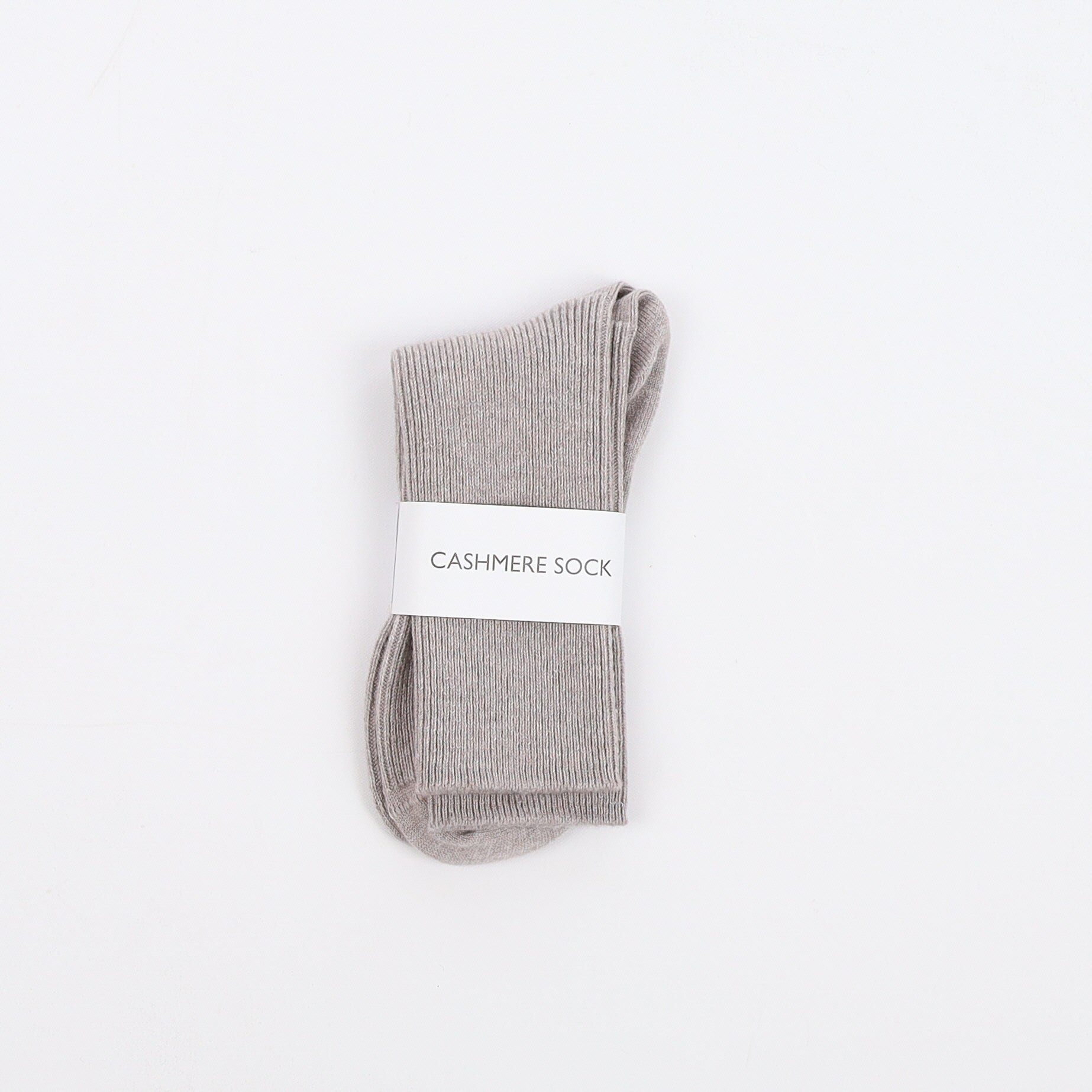 Brand New Scottish Mink Brown Ladies Cashmere Every Day Socks
