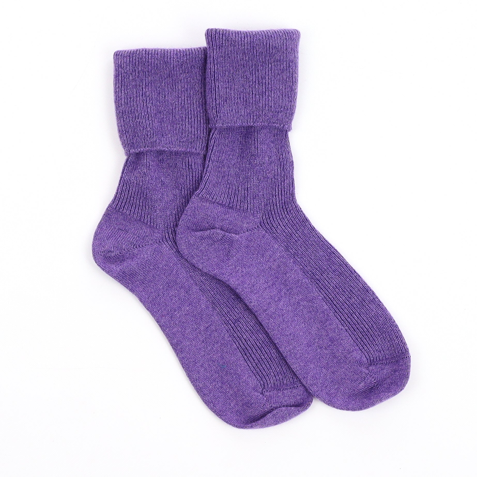 Brand New Scottish Lavender Ladies Cashmere Every Day Socks