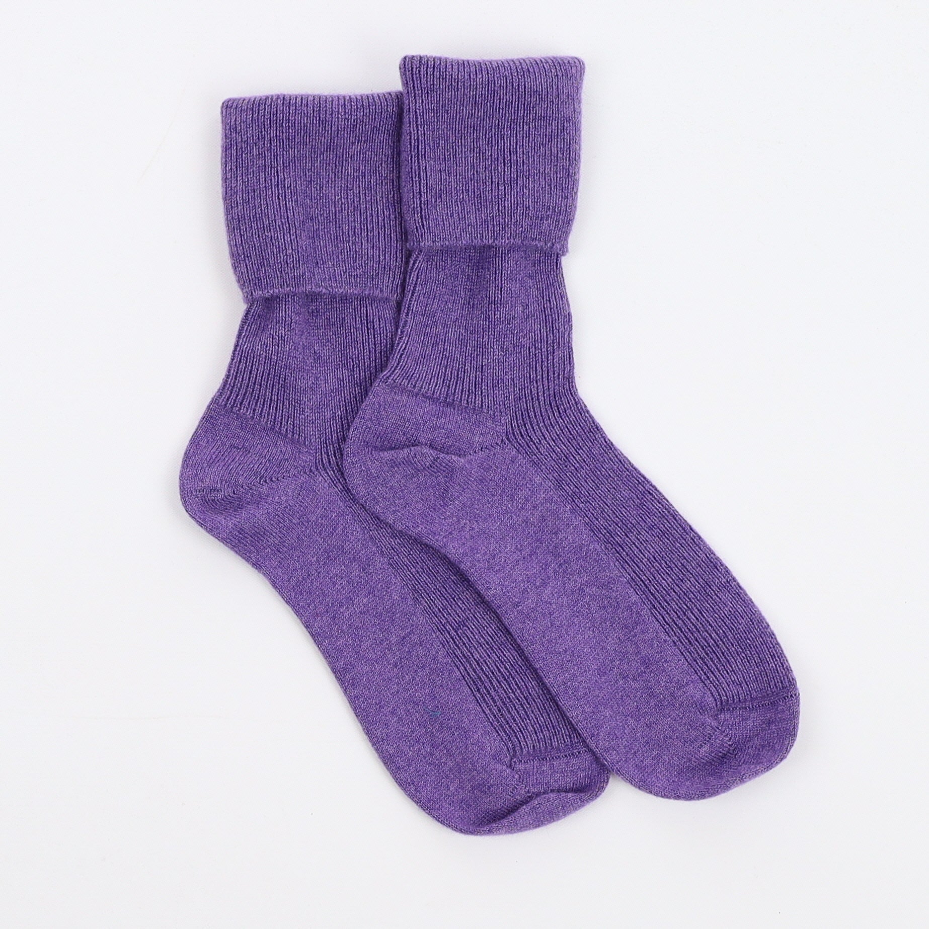Brand New Scottish Lavender Ladies Cashmere Every Day Socks