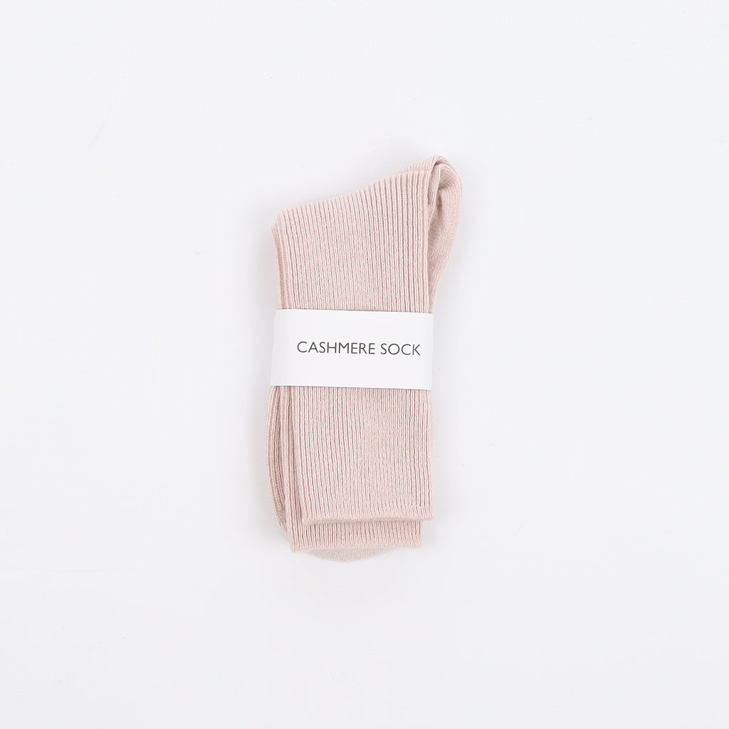 Brand New Scottish Dusky Pink Ladies Cashmere Every Day Socks