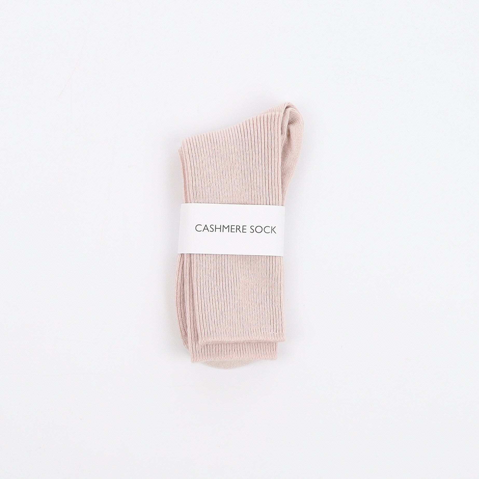 Brand New Scottish Dusky Pink Ladies Cashmere Every Day Socks