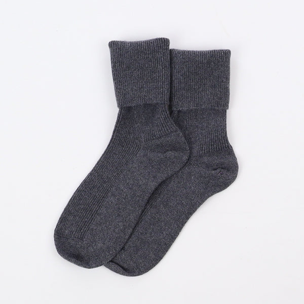Brand New Scottish Charcoal Grey Ladies Cashmere Every Day Socks