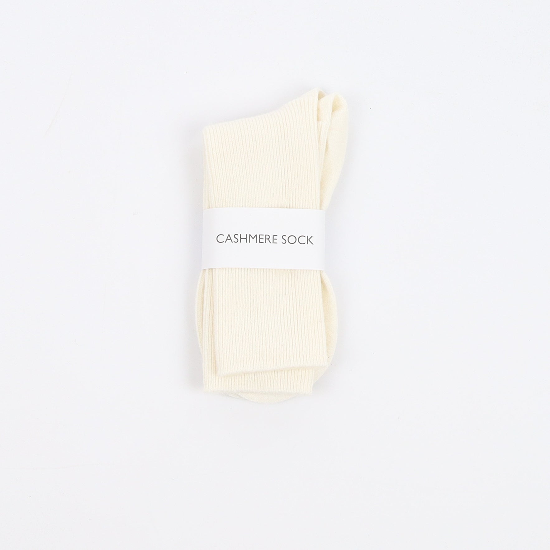 Brand New Scottish Winter White Ladies Cashmere Every Day Socks