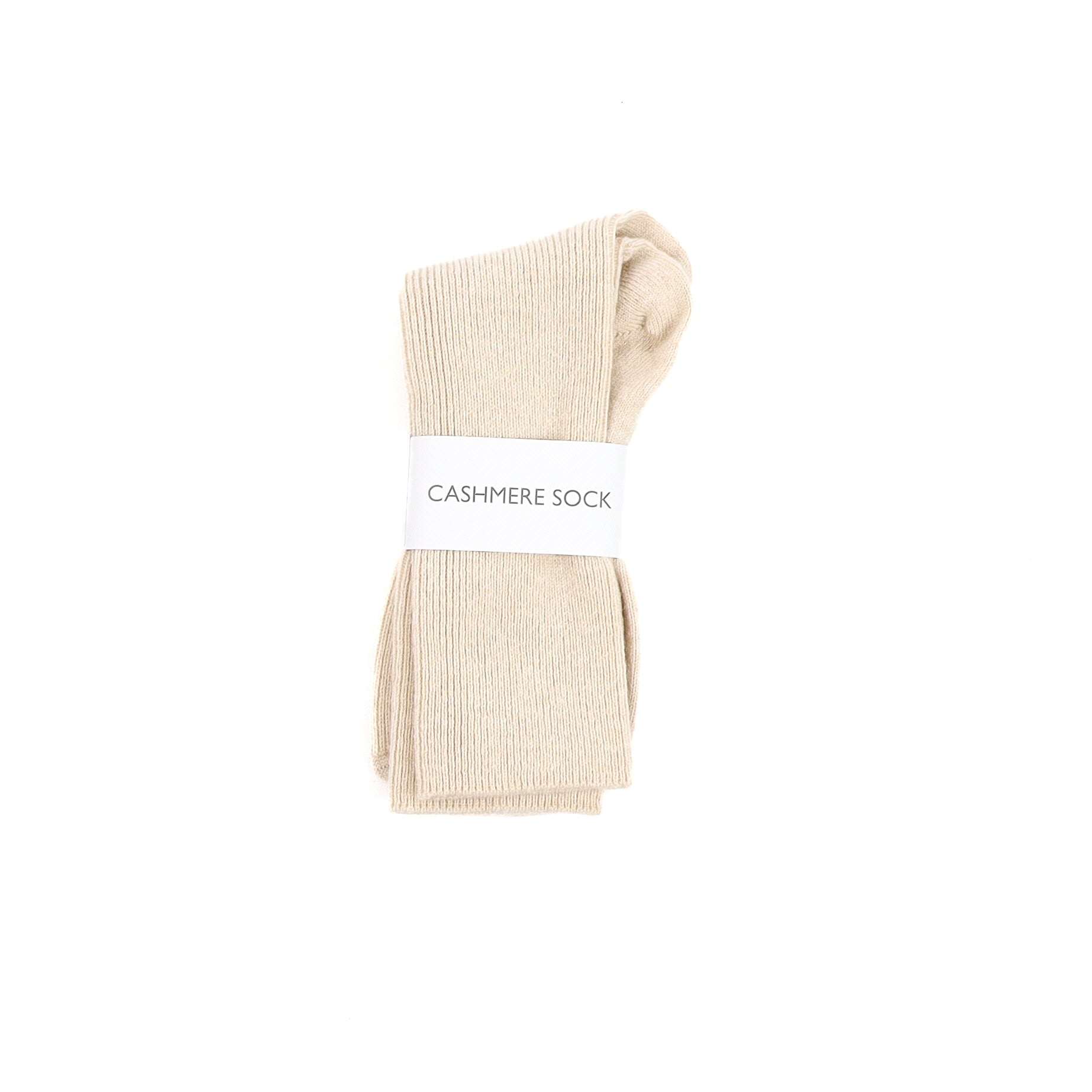 Brand New Scottish Oatmeal Ladies Cashmere Every Day Socks