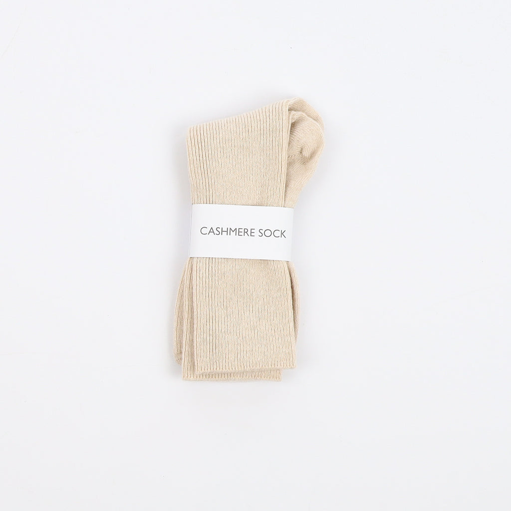 Brand New Scottish Oatmeal Ladies Cashmere Every Day Socks