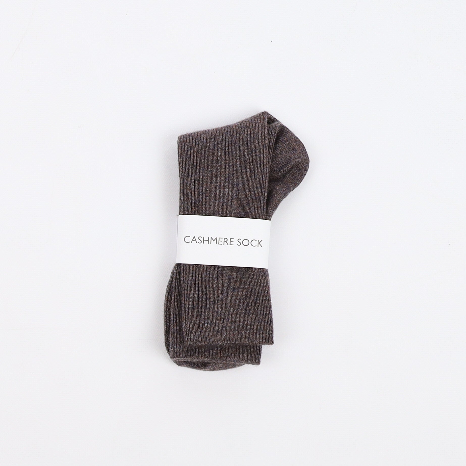 Brand New Scottish Mole Brown Ladies Cashmere Every Day Socks