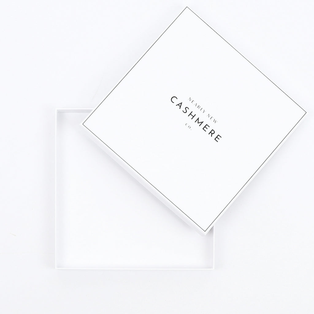 Nearly New Cashmere Silk Scarf Box