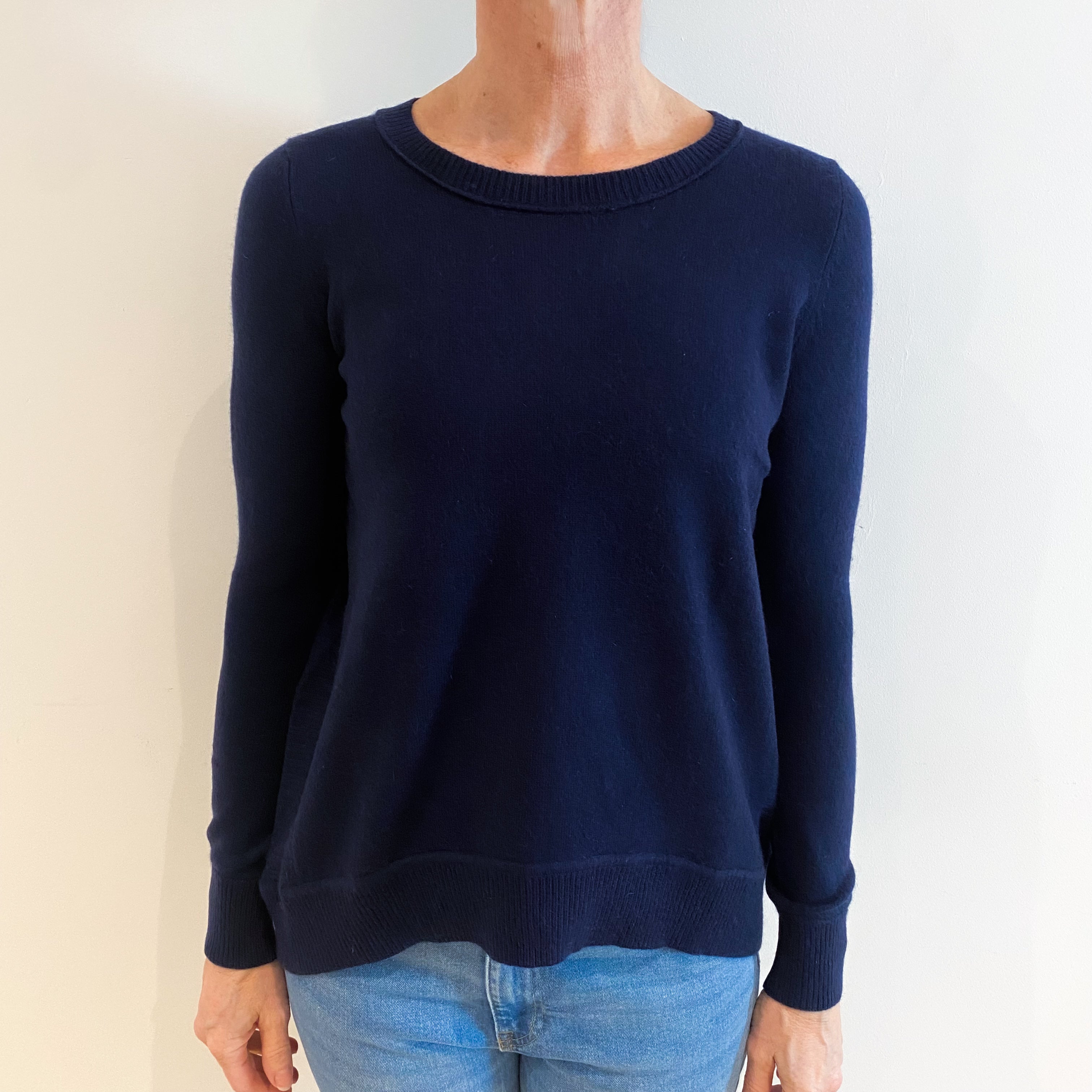 Diane Von Furstenberg Cashmere Crew Neck Jumper Small