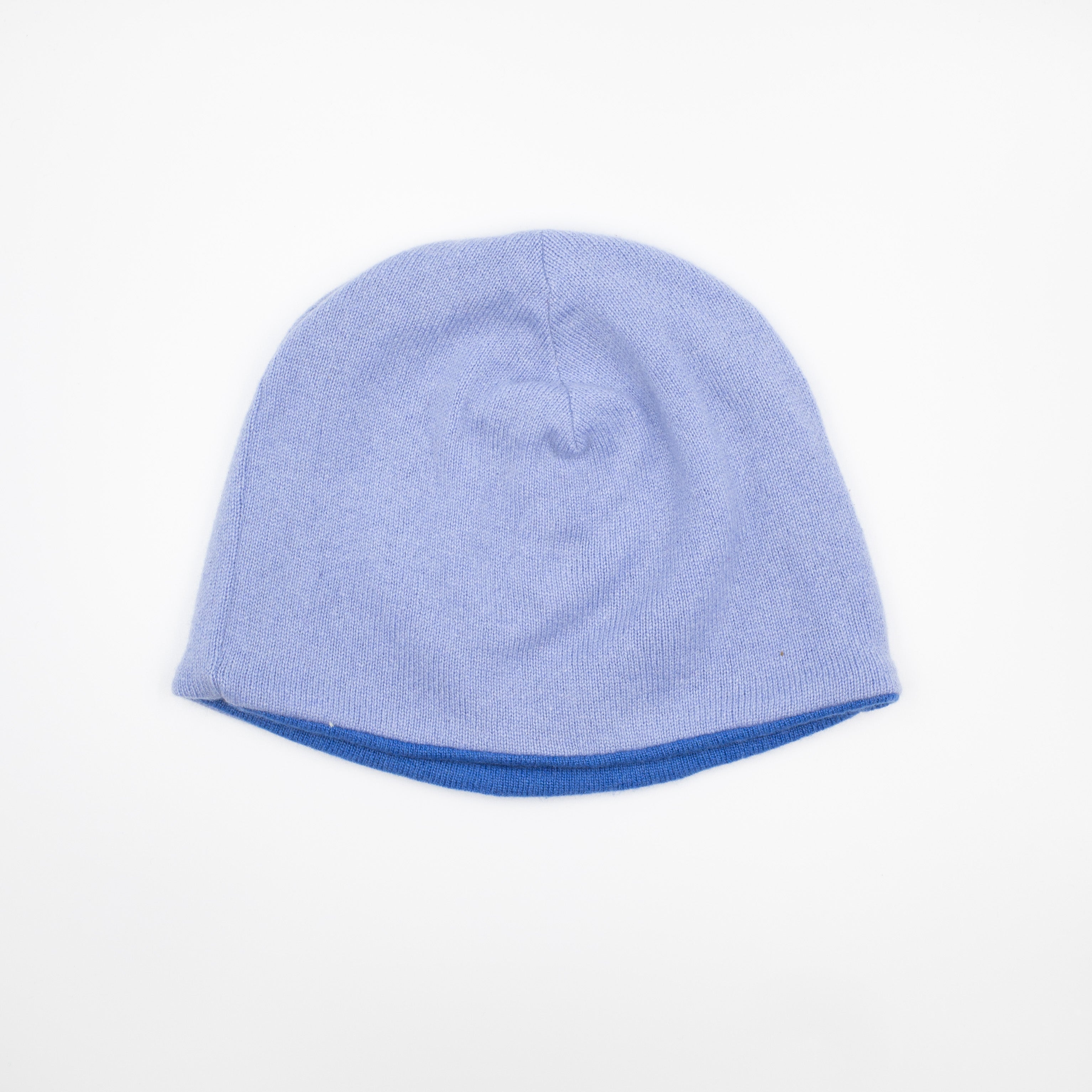 Dusky Blue and Azure Beanie Hat