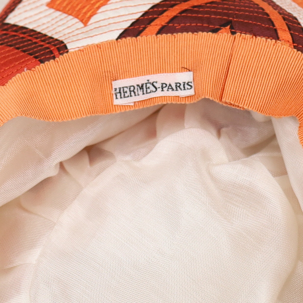 Boxed Hermès Les Coupés Vintage Silk Hat