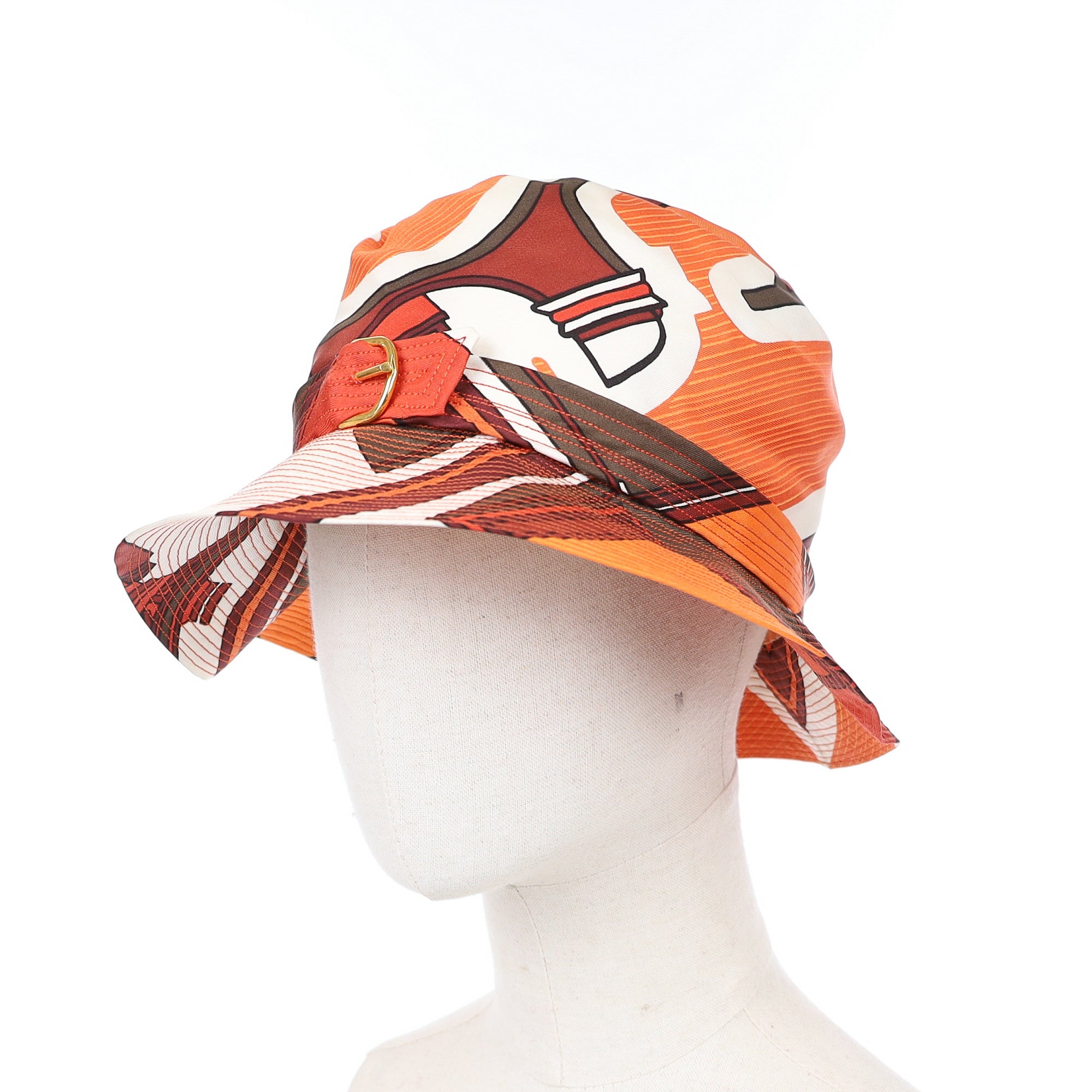 Boxed Hermès Les Coupés Vintage Silk Hat