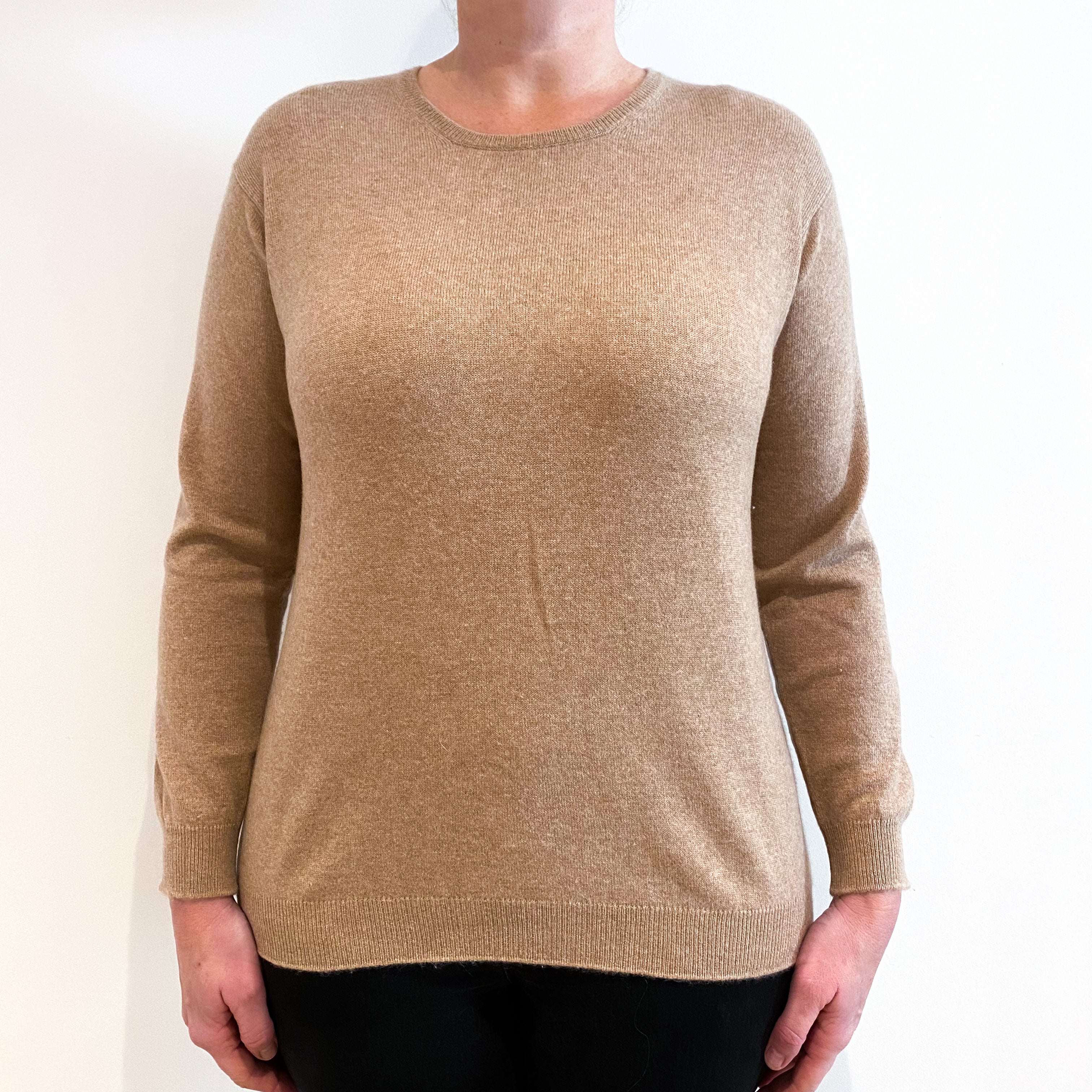 Fudge Cashmere Crew Neck Jumper Large