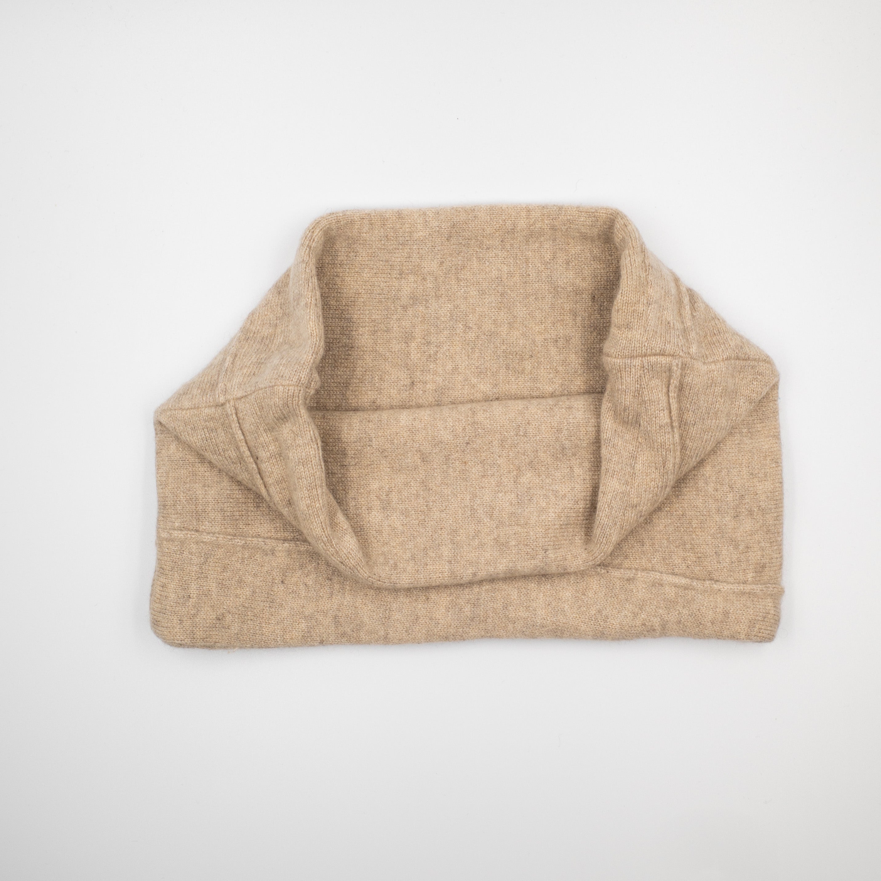 Mottled Beige Neck Warmer