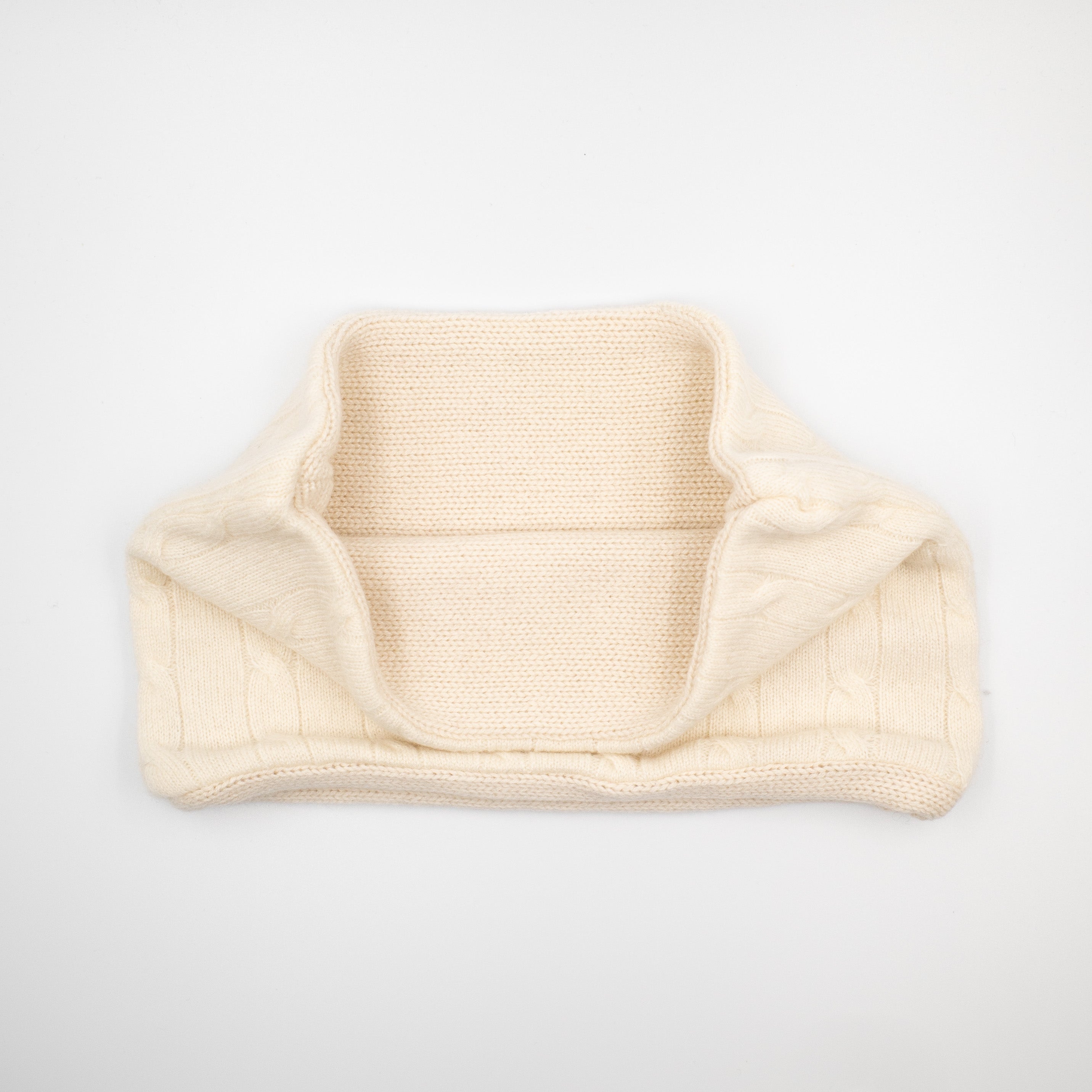 Cream Cable Neck Warmer