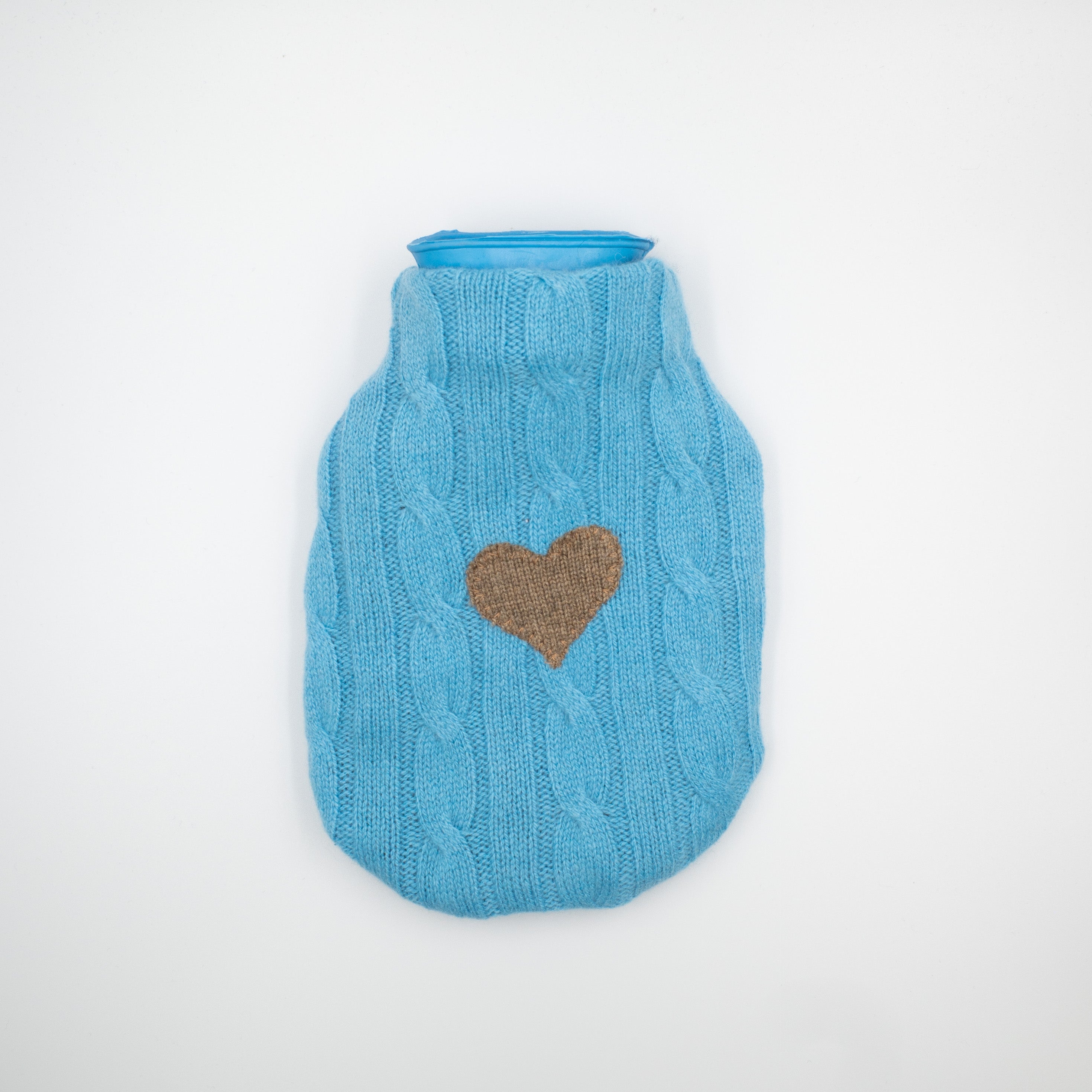 Pacific Blue Cashmere Small Hot Water Bottle