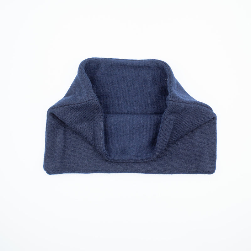 Men’s Navy Blue Neck Warmer NEARLY NEW CASHMERE CO.
