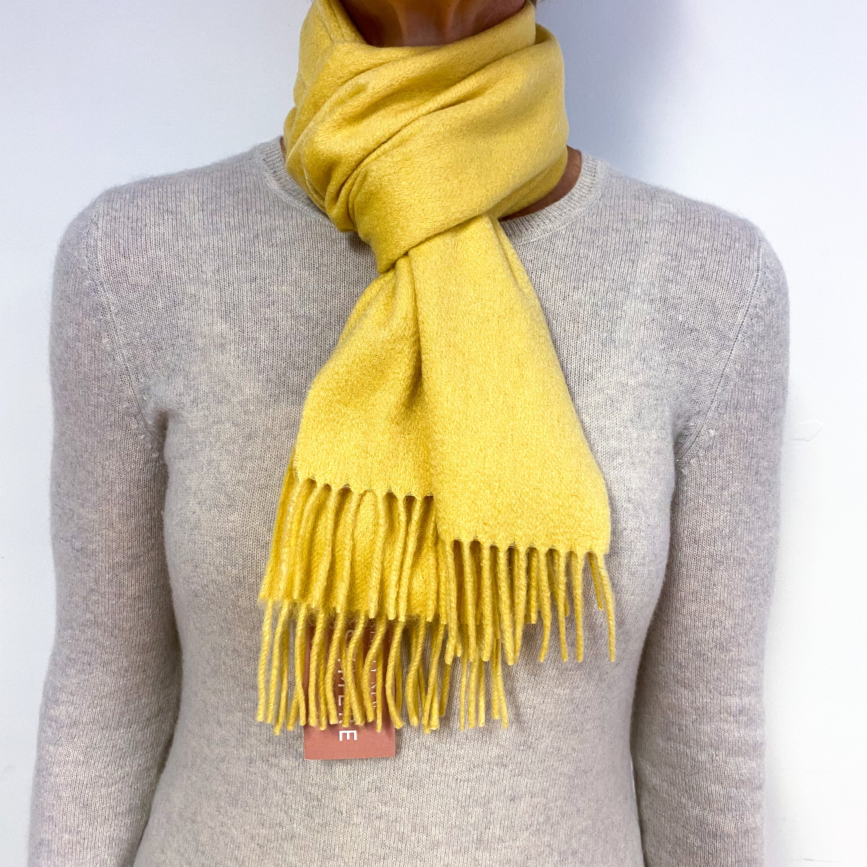 Brand New Scottish Yellow Scarf