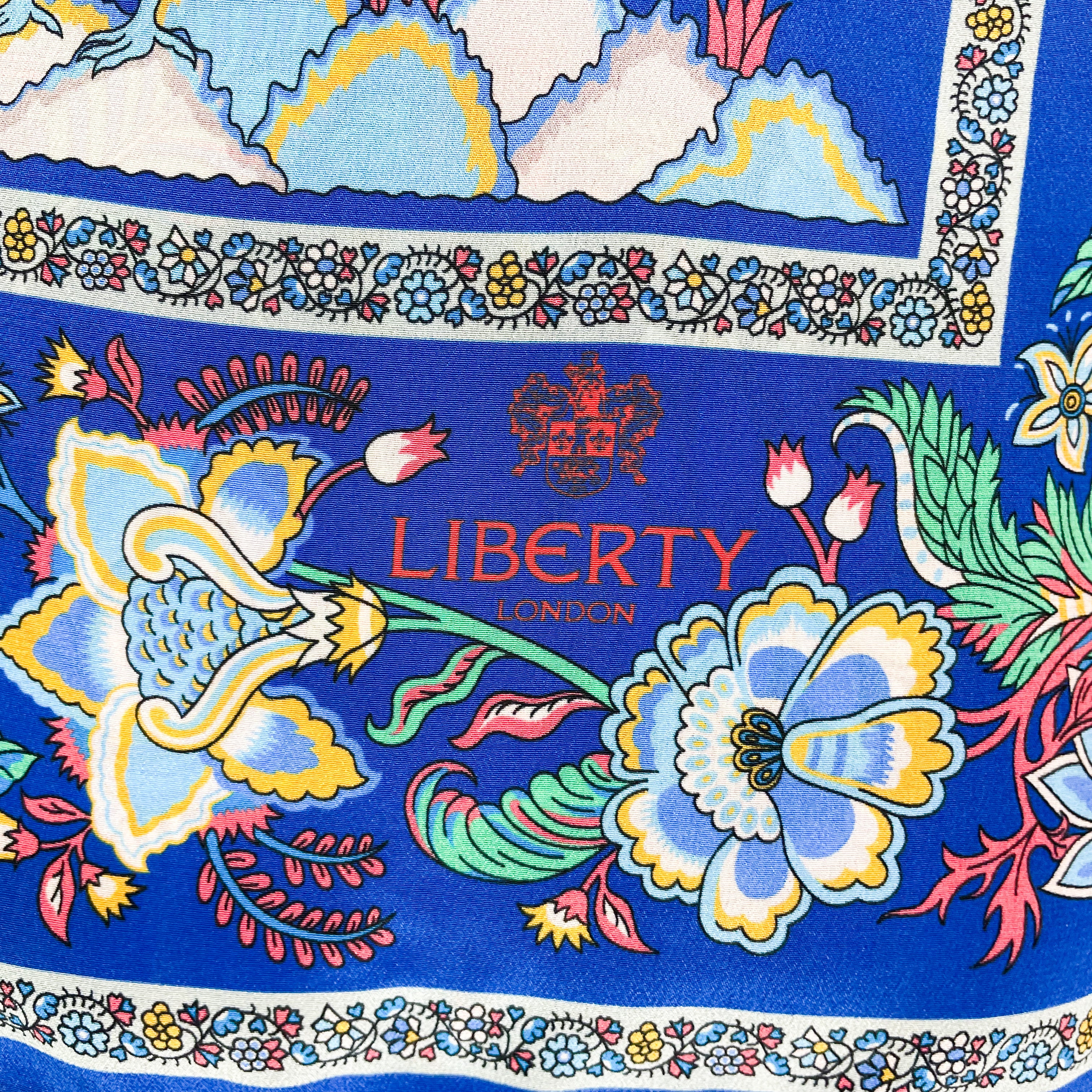 Liberty Tree of Life Designer Wrap Silk Scarf