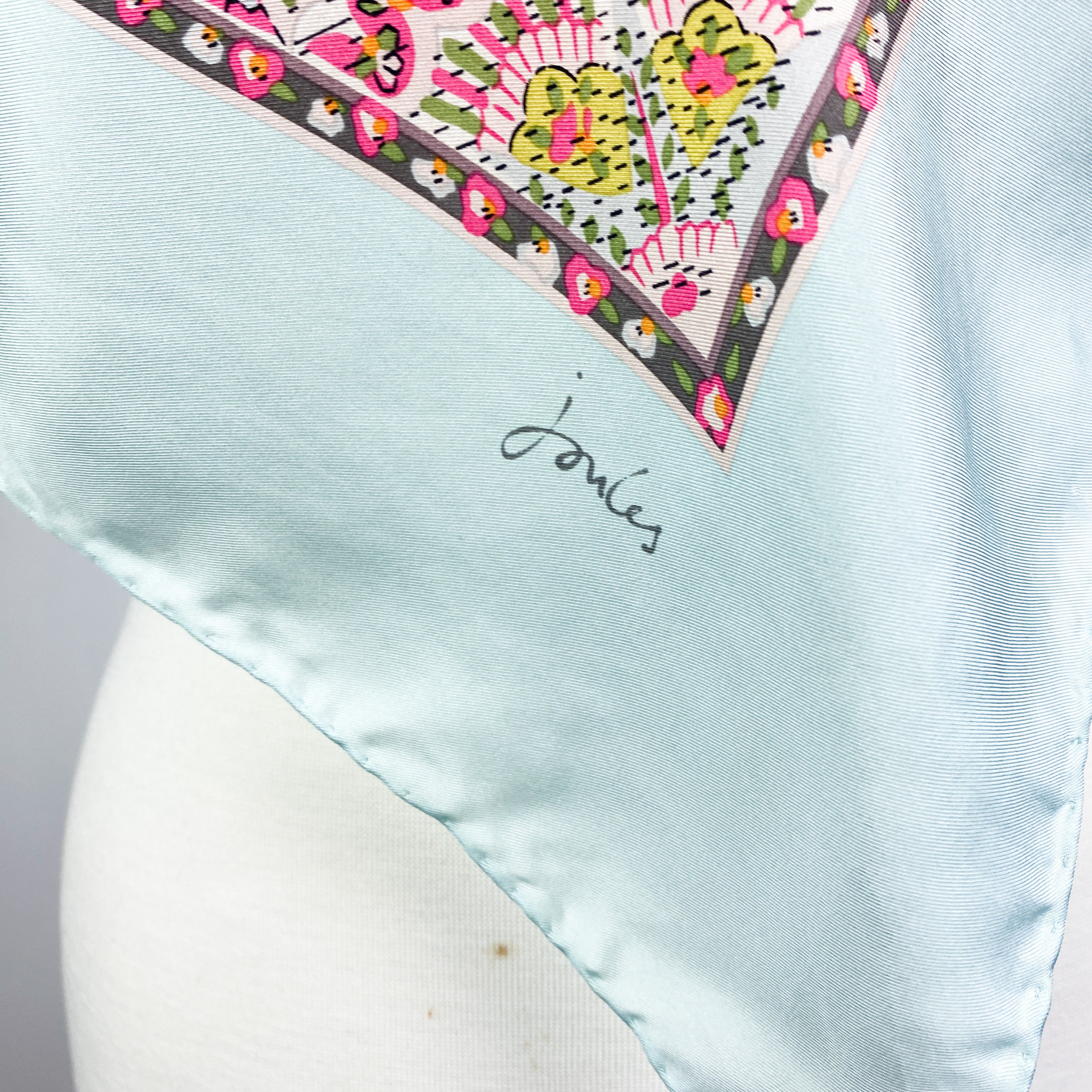 Joules Paisley Design Silk Scarf