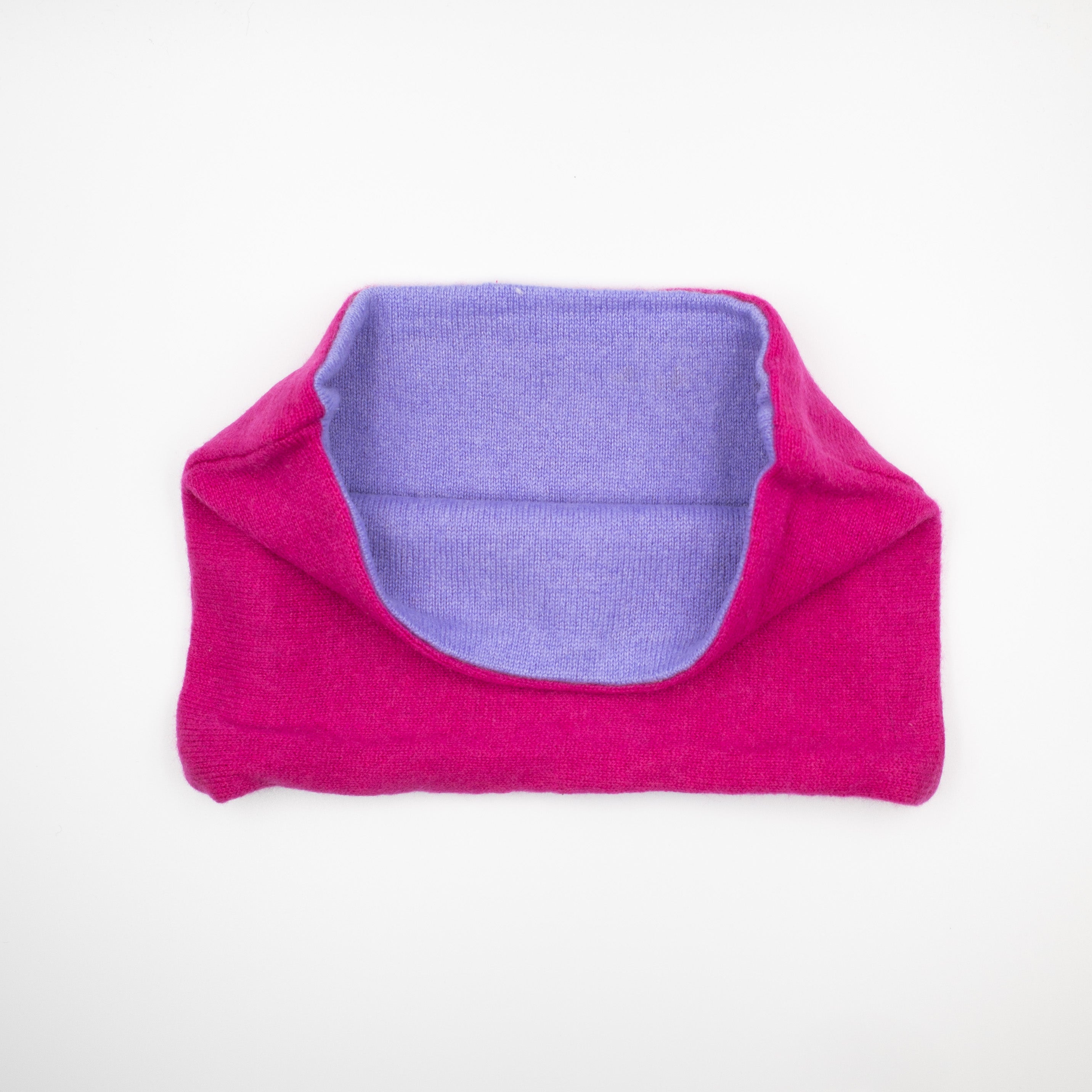 Orchid Pink and Lilac Neck Warmer