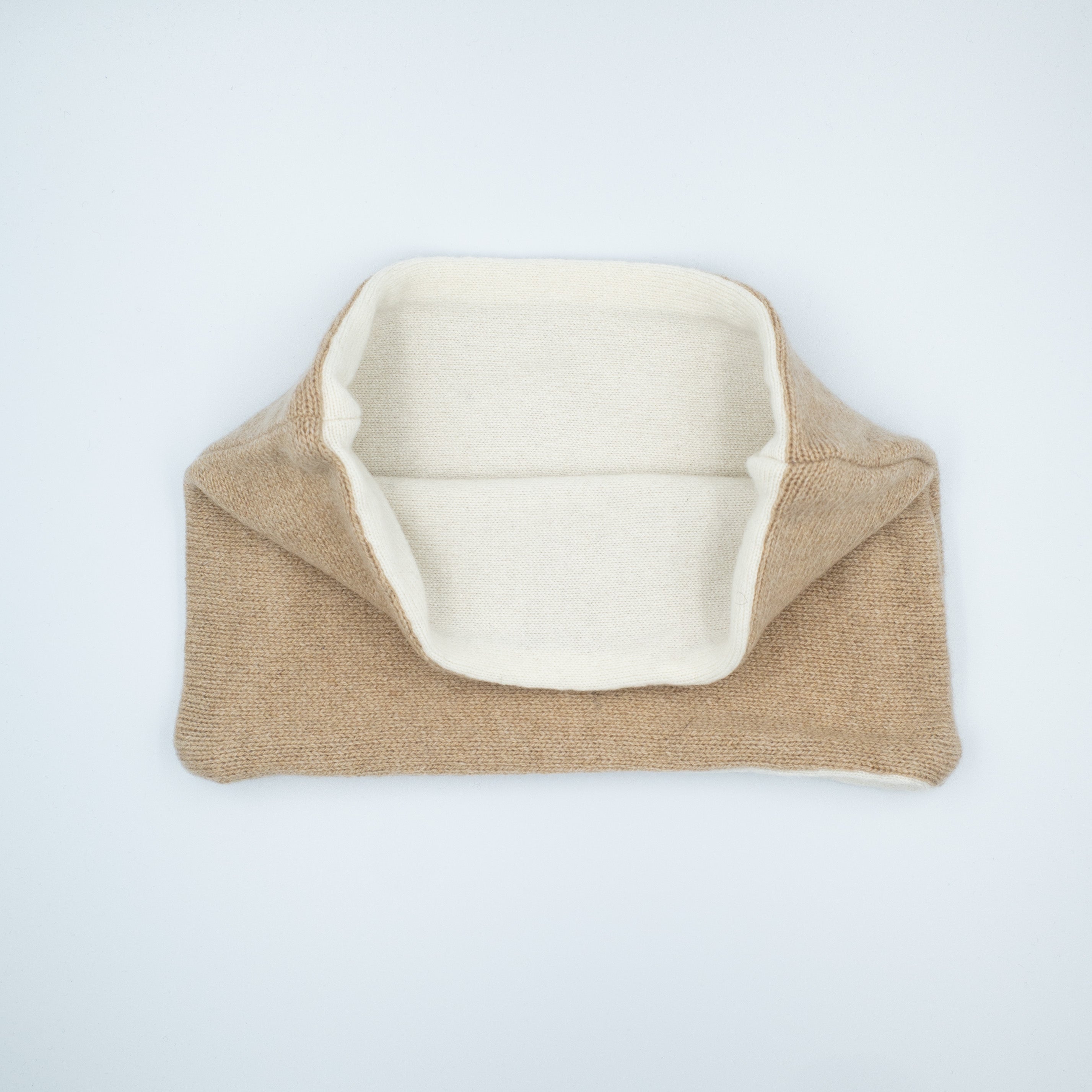 Cream and Honey Taupe Neck Warmer