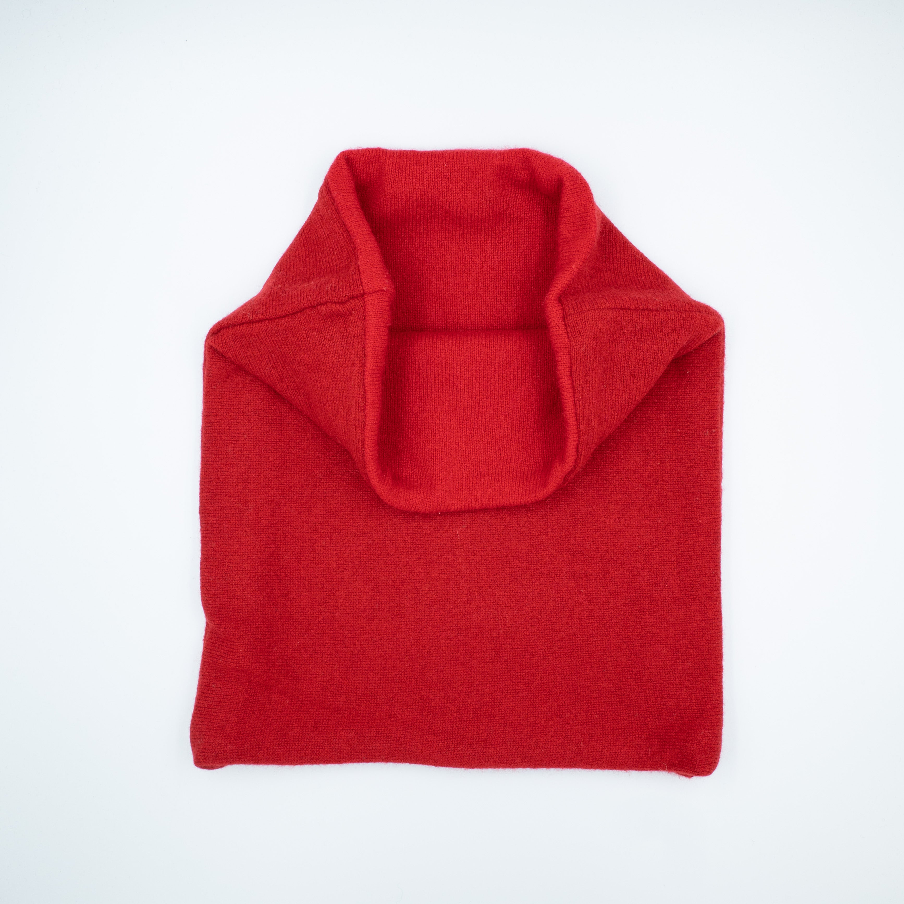 Postie Red Luxury Double Layered Snood