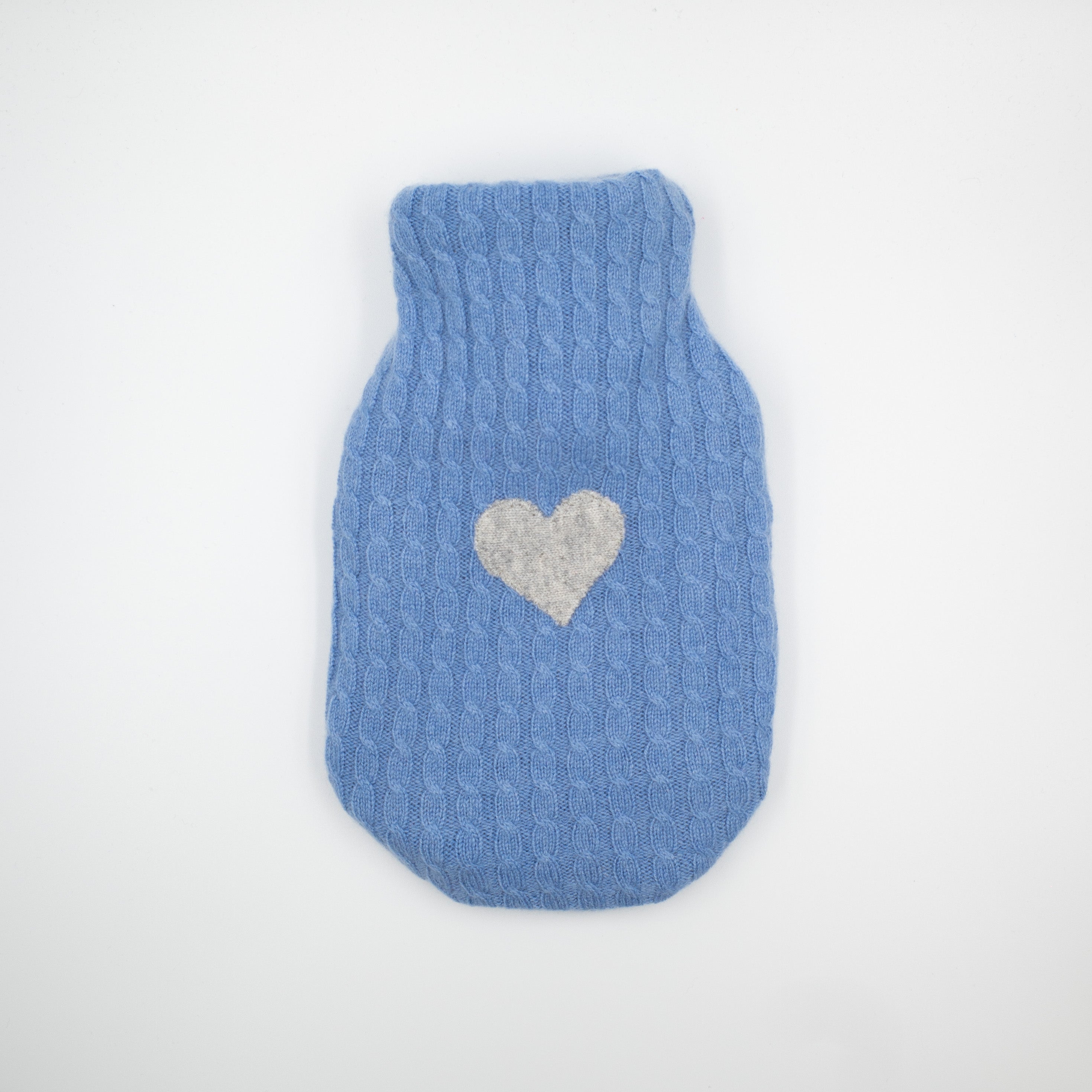 Sky Blue Cashmere Small Hot Water Bottle